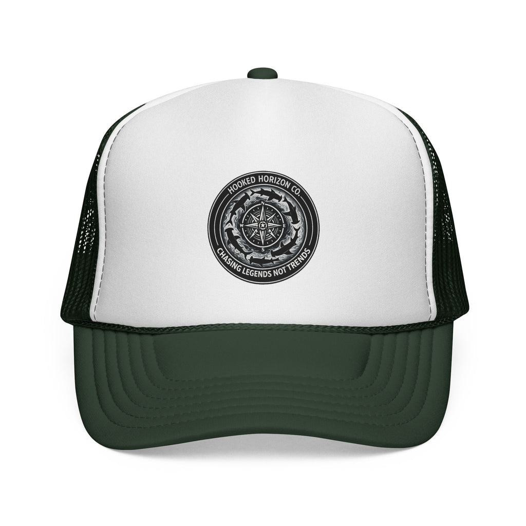 Chasing Legends Not Trends Trucker Cap — Fishing & Beach Hat