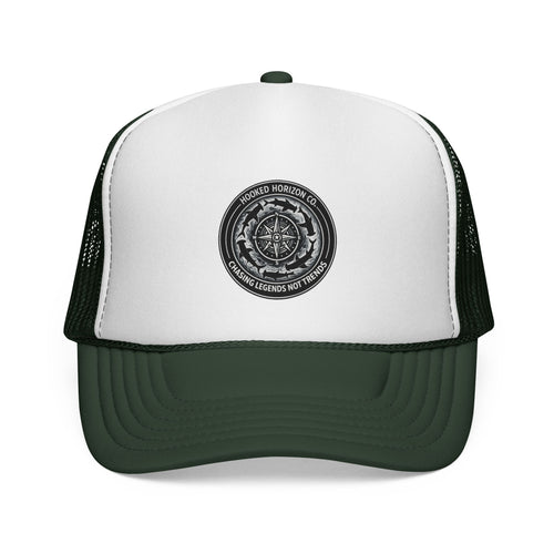 Chasing Legends Not Trends Trucker Cap — Fishing & Beach Hat