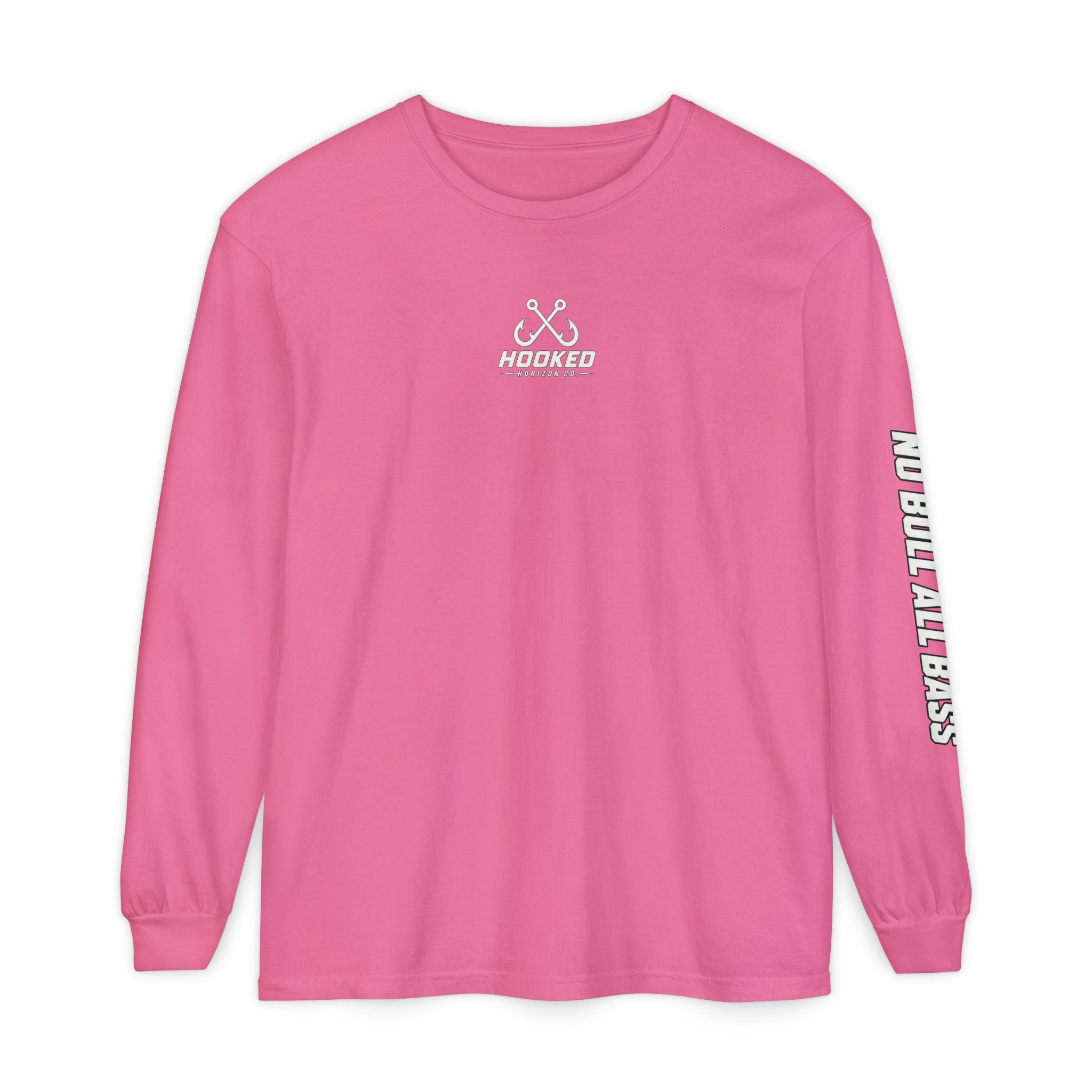 Saltwater Sea Striper Fishing Long Sleeve T-Shirt, Ocean Adventure Apparel, Boat Trip Shirt, Coastal Style, Gift for Fishermen