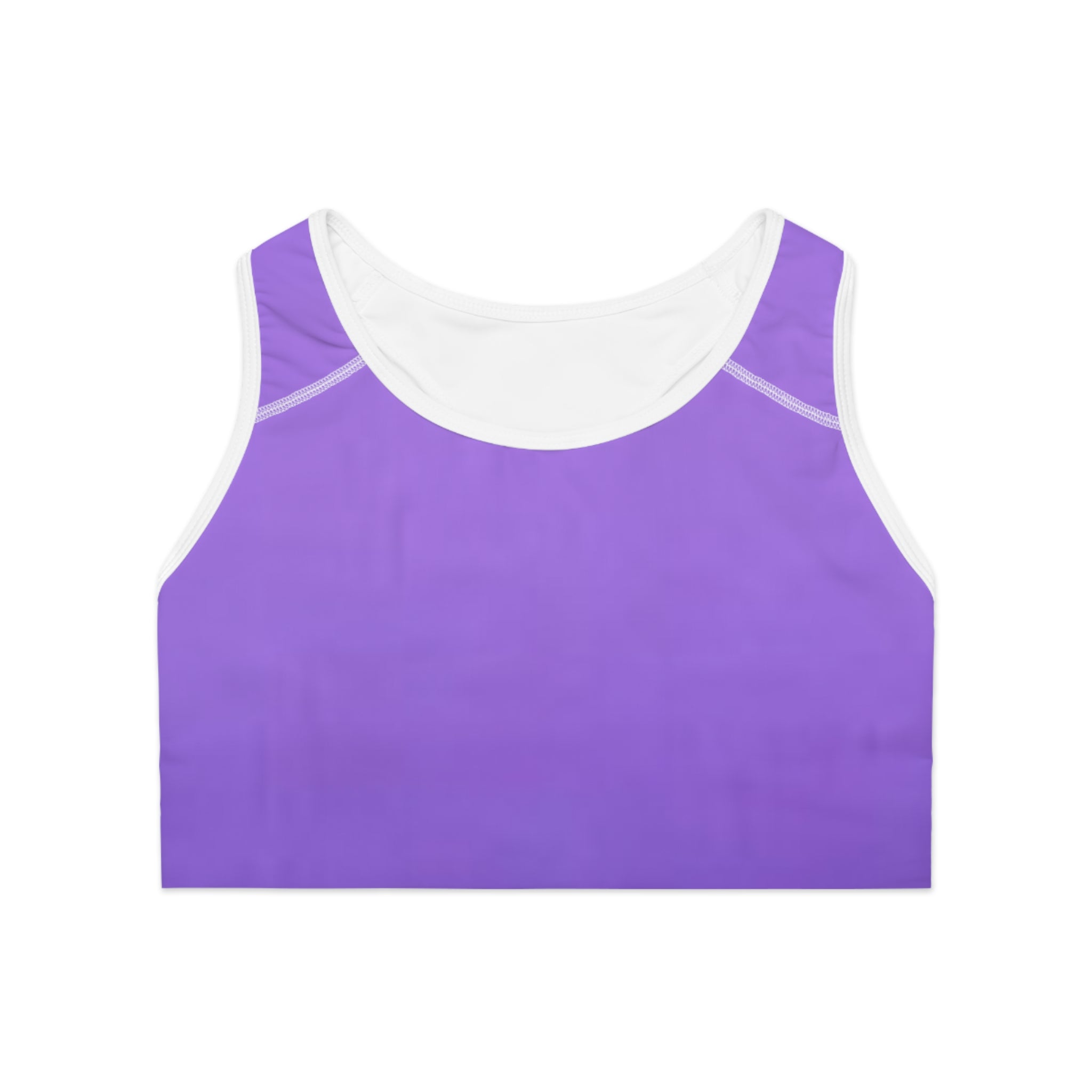 Lilac Purple Deep Drift Hooked Horizon Co. Stylish Sports Bra for Active Women, Workout Top, Gym Essential, Fitness Apparel, Athleisure Wear, Yoga Gear