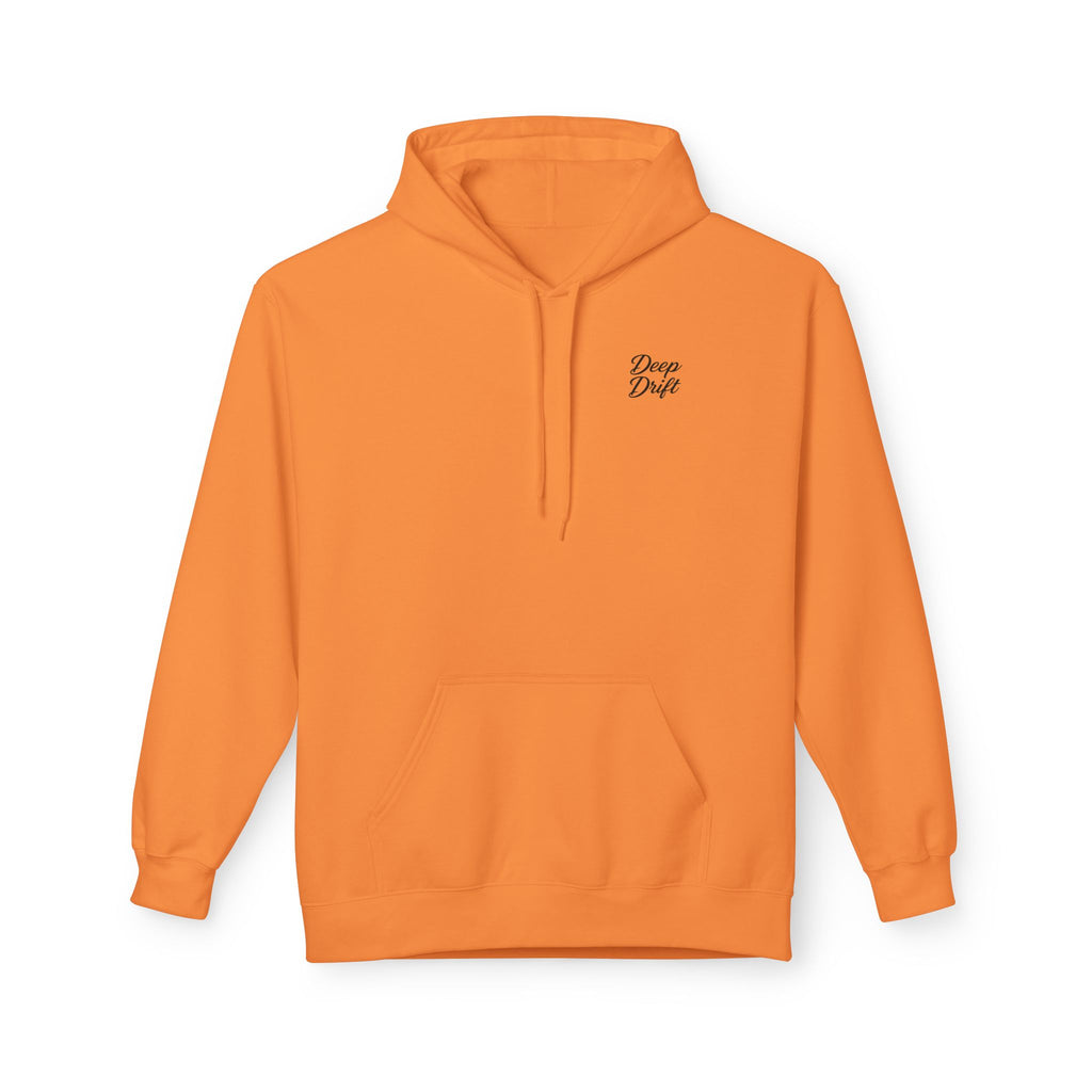 Deep Drift Wave & Shark Fishing Hoodie — Hooked Horizon Co. Pullover, Multiple Color Variations