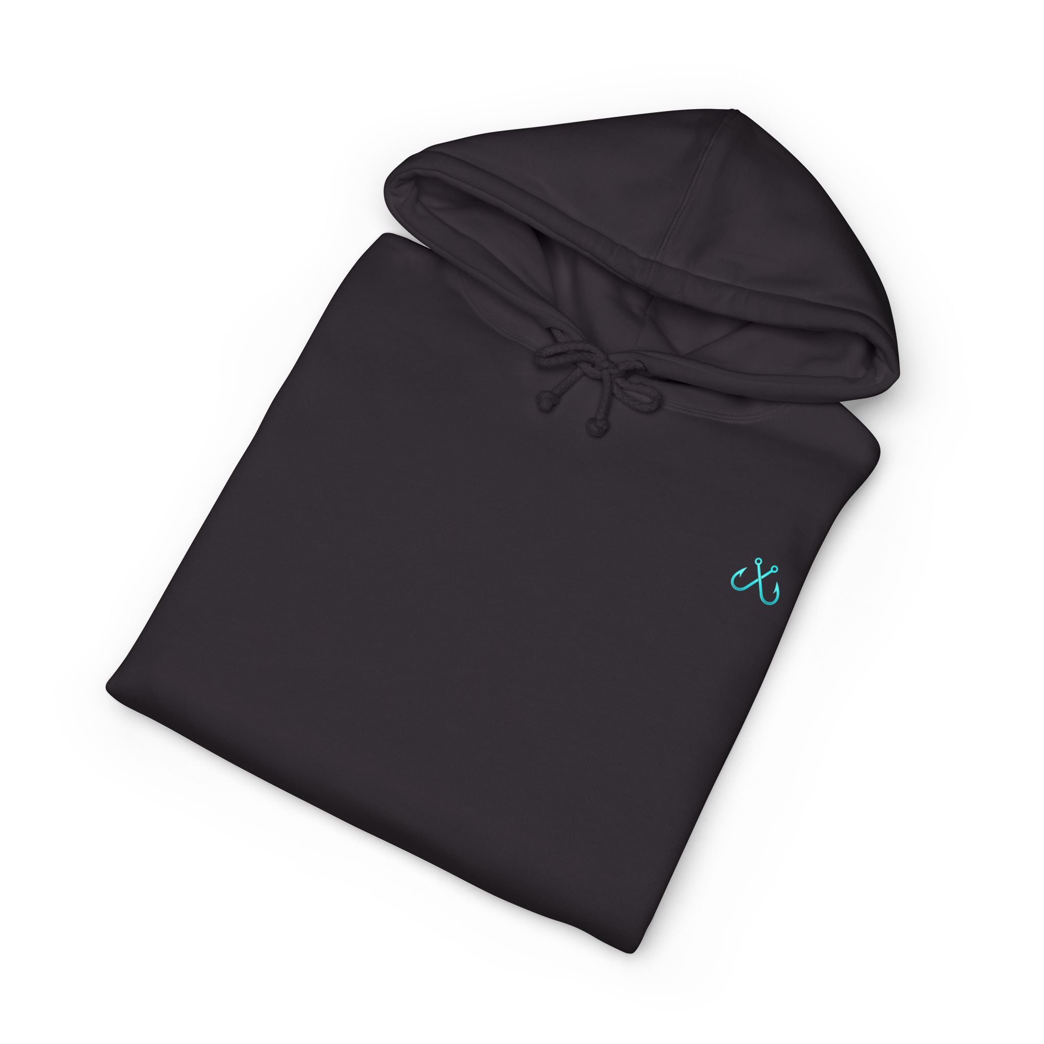 Sea Turtle & Sunset Hoodie Hooked Horizon Co. — Minimal Fishing Back Graphic Hoodie, Multiple Color Variations