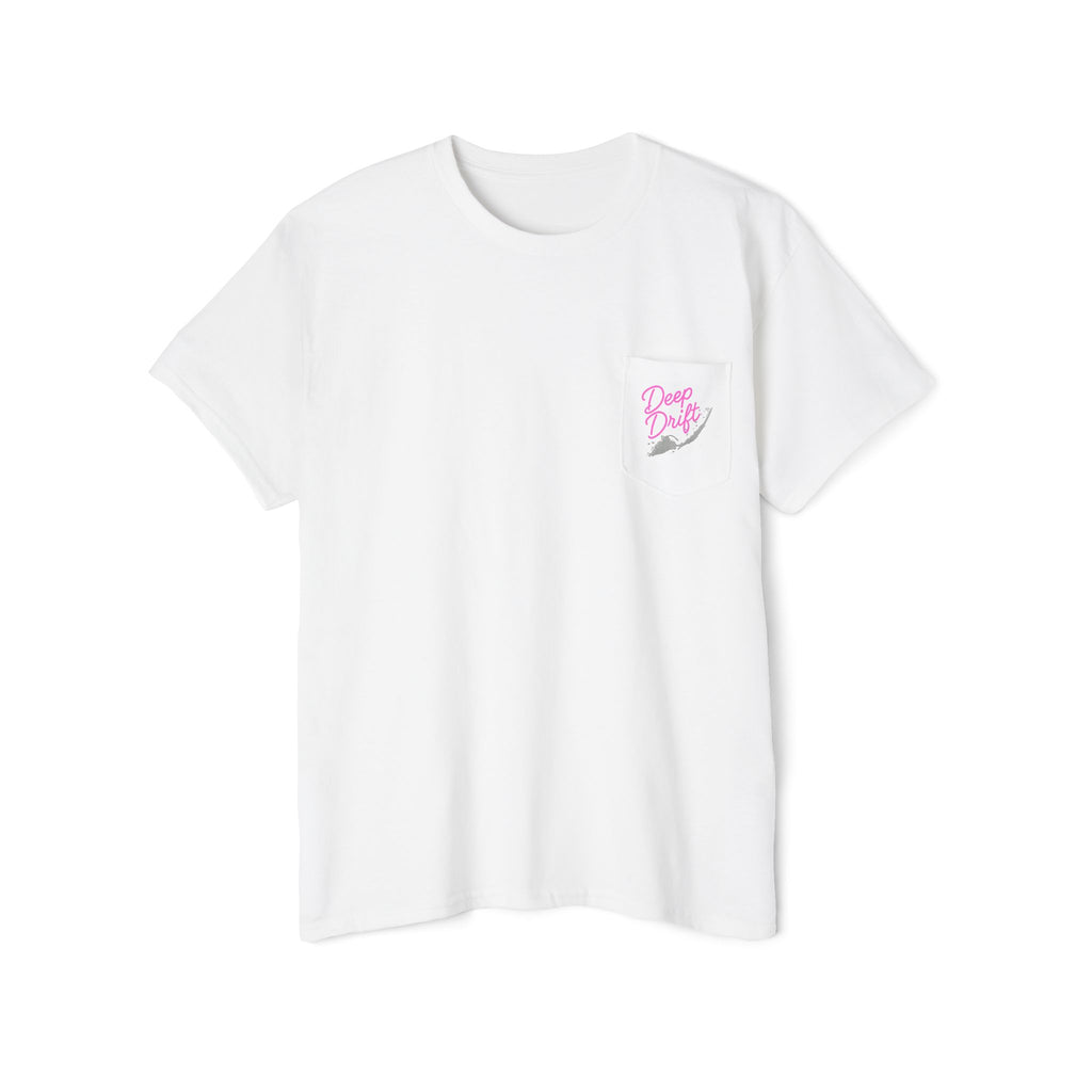 Neon Whale Shark Deep Drift Hooked HorizonCo.  Tee- Perfect for Angler and Fishing Gifts, For him, For Her Unisex Cotton T-Shirt for Fishing & Wildlife Enthusiasts, Ocean Lovers