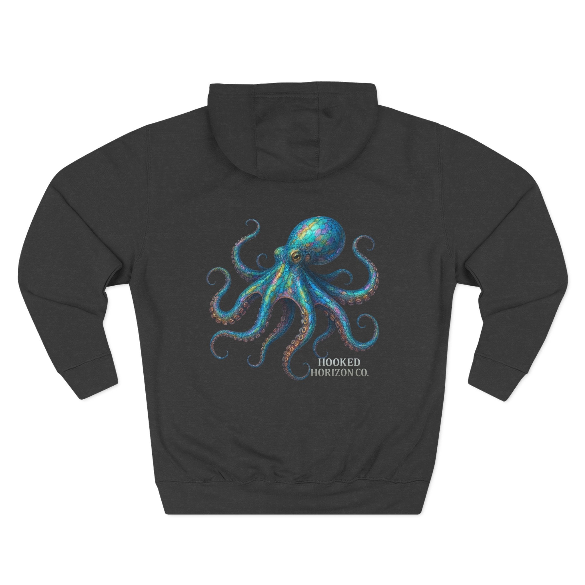 Deep Drift Octopus Fishing Hoodie – Hooked Horizon Co. Apparel
