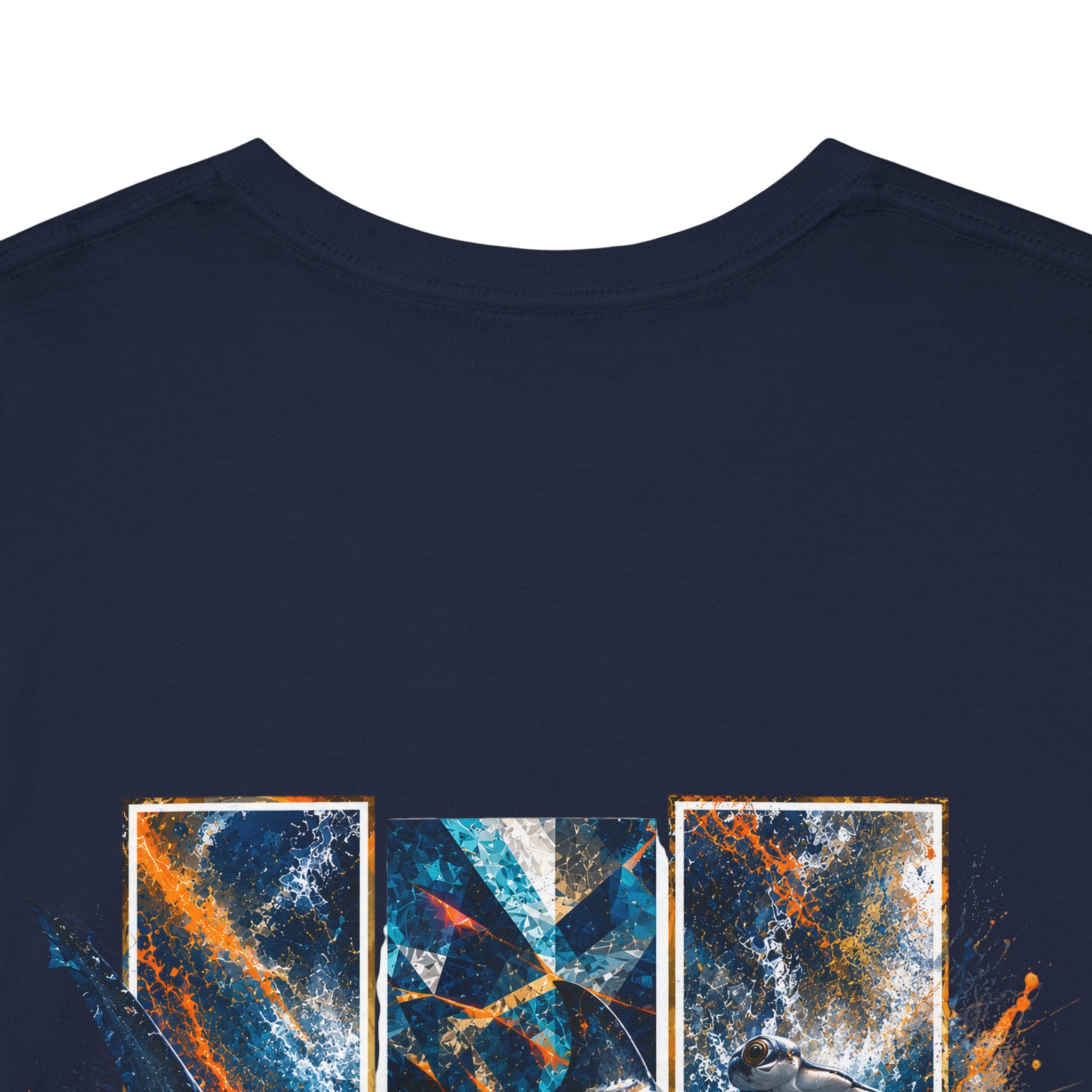 Hammer Head Hooked Horizon Co Tee—Ocean Graphic Tee — "Beloved" Ray Design