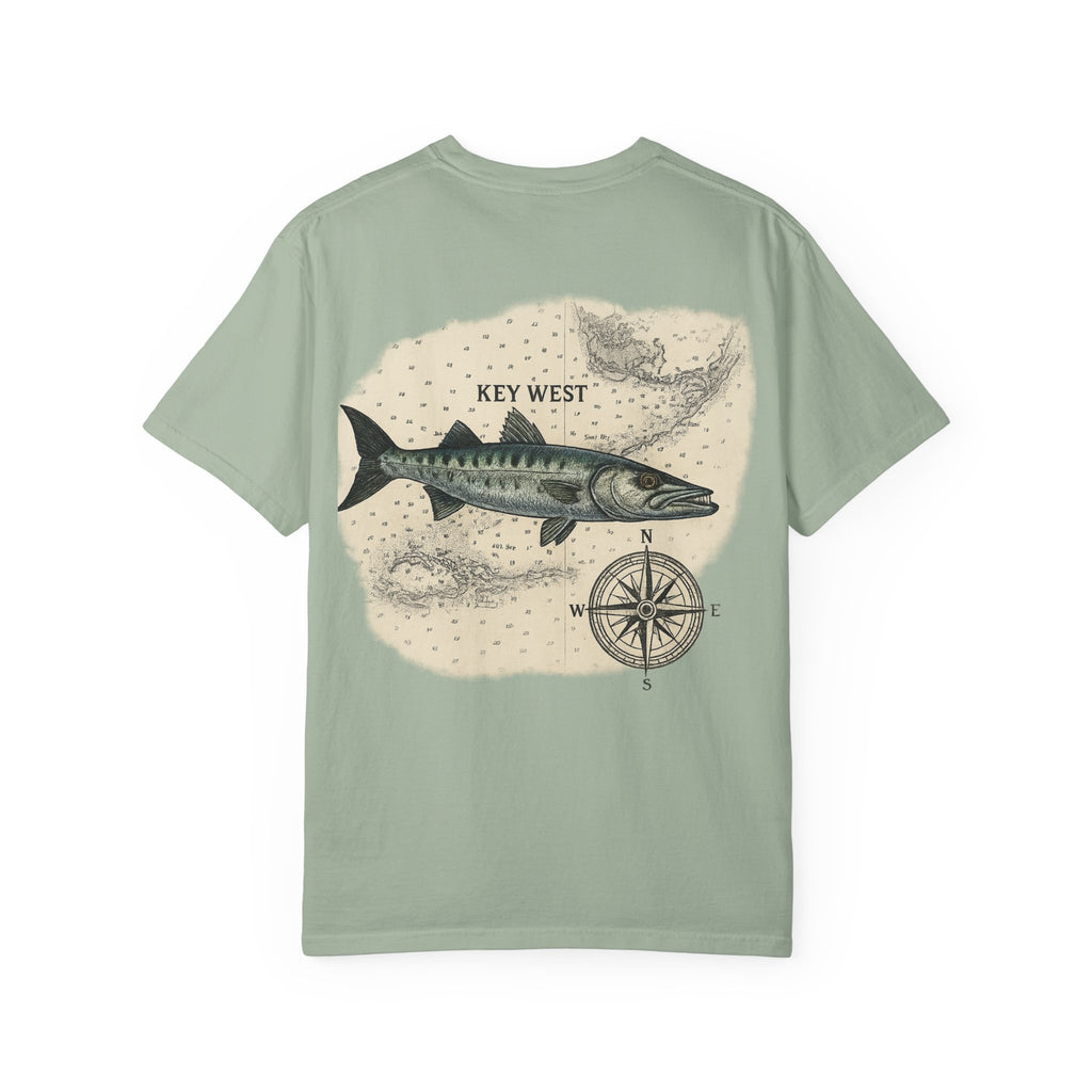 Barracuda Fishing T-shirt, Hooked Horizon Co, Angler Gifts