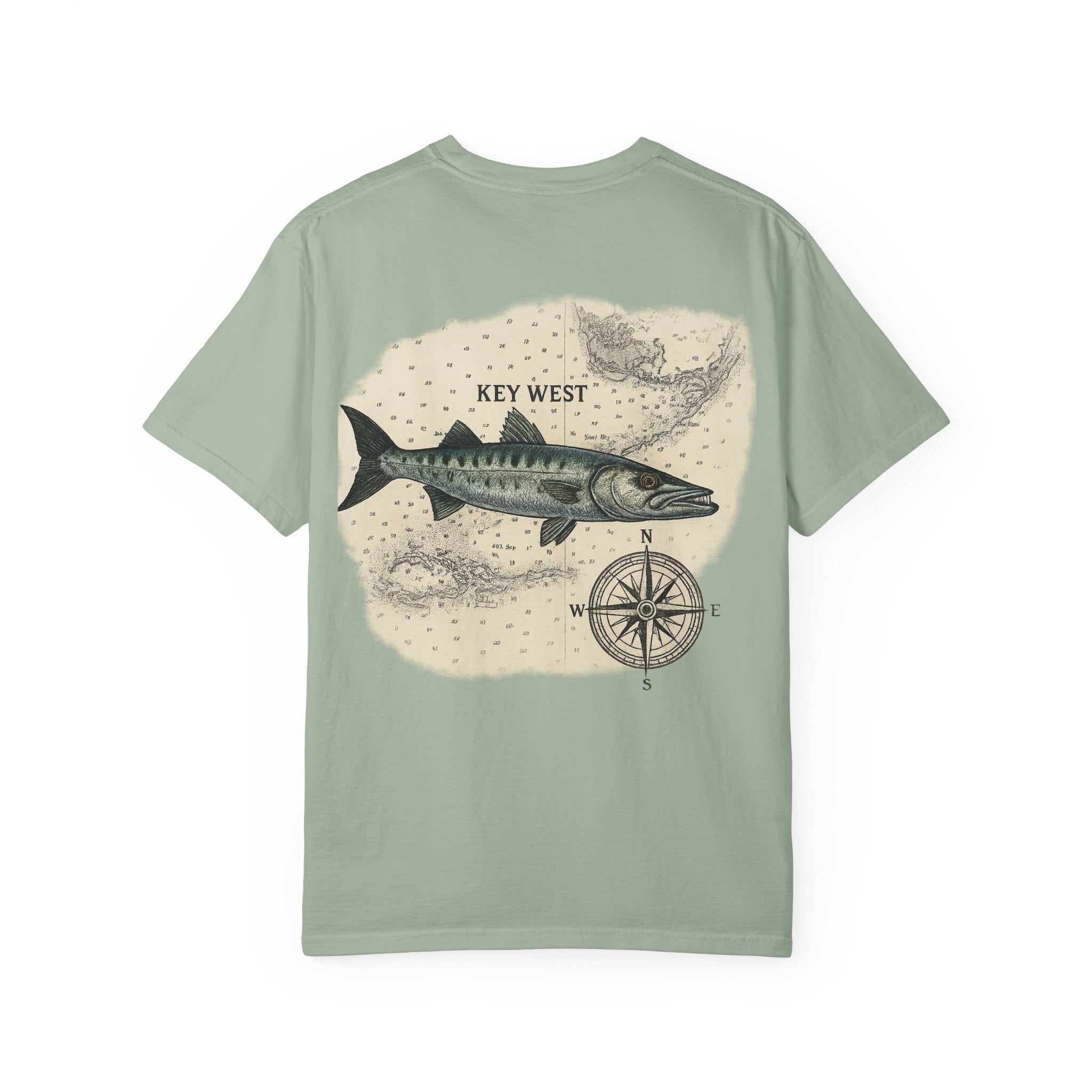 Barracuda Fishing T-shirt, Hooked Horizon Co, Angler Gifts
