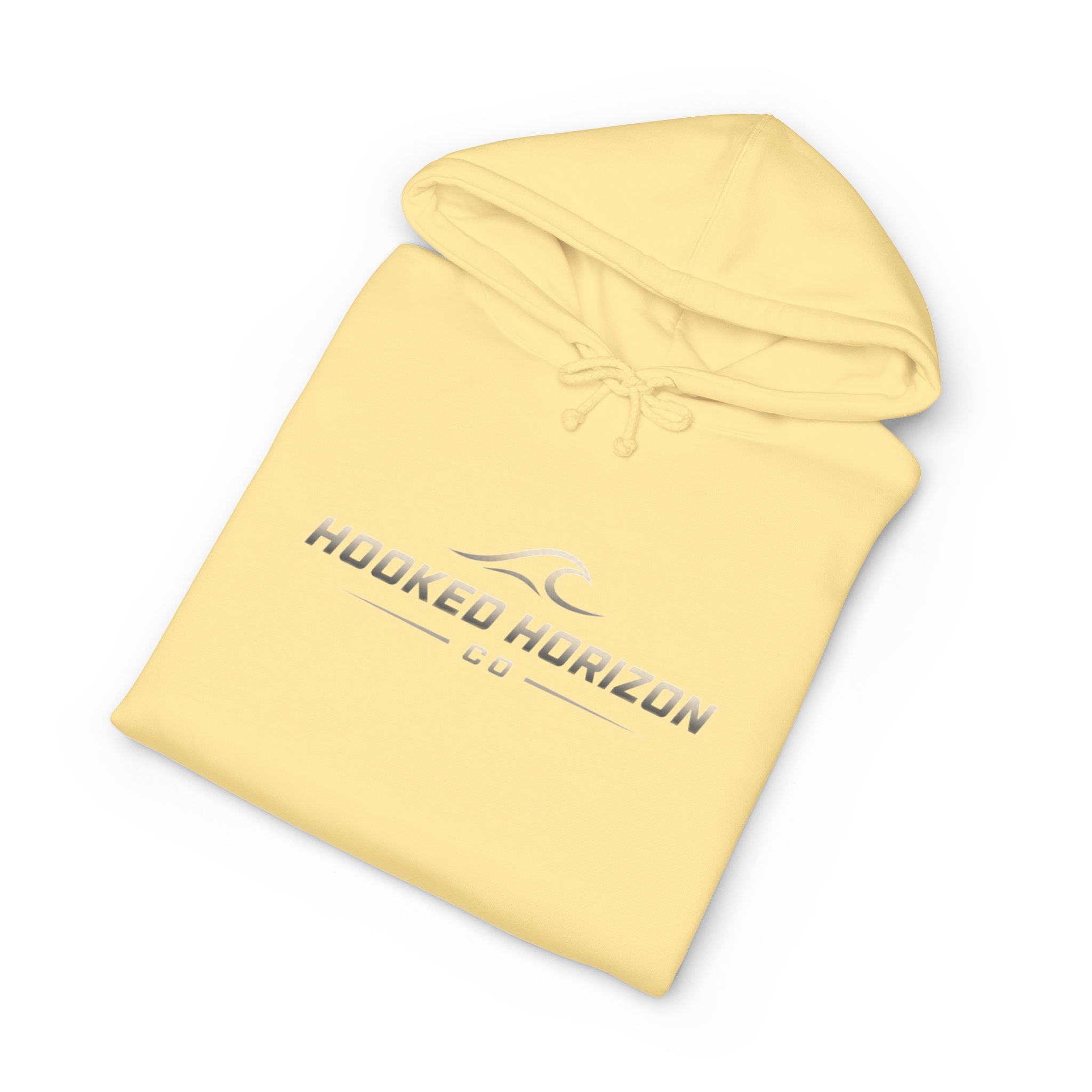 Wave Hoodie Hooked Horizon Co. — Fishing Back Graphic Hoodie, Multiple Color Variations