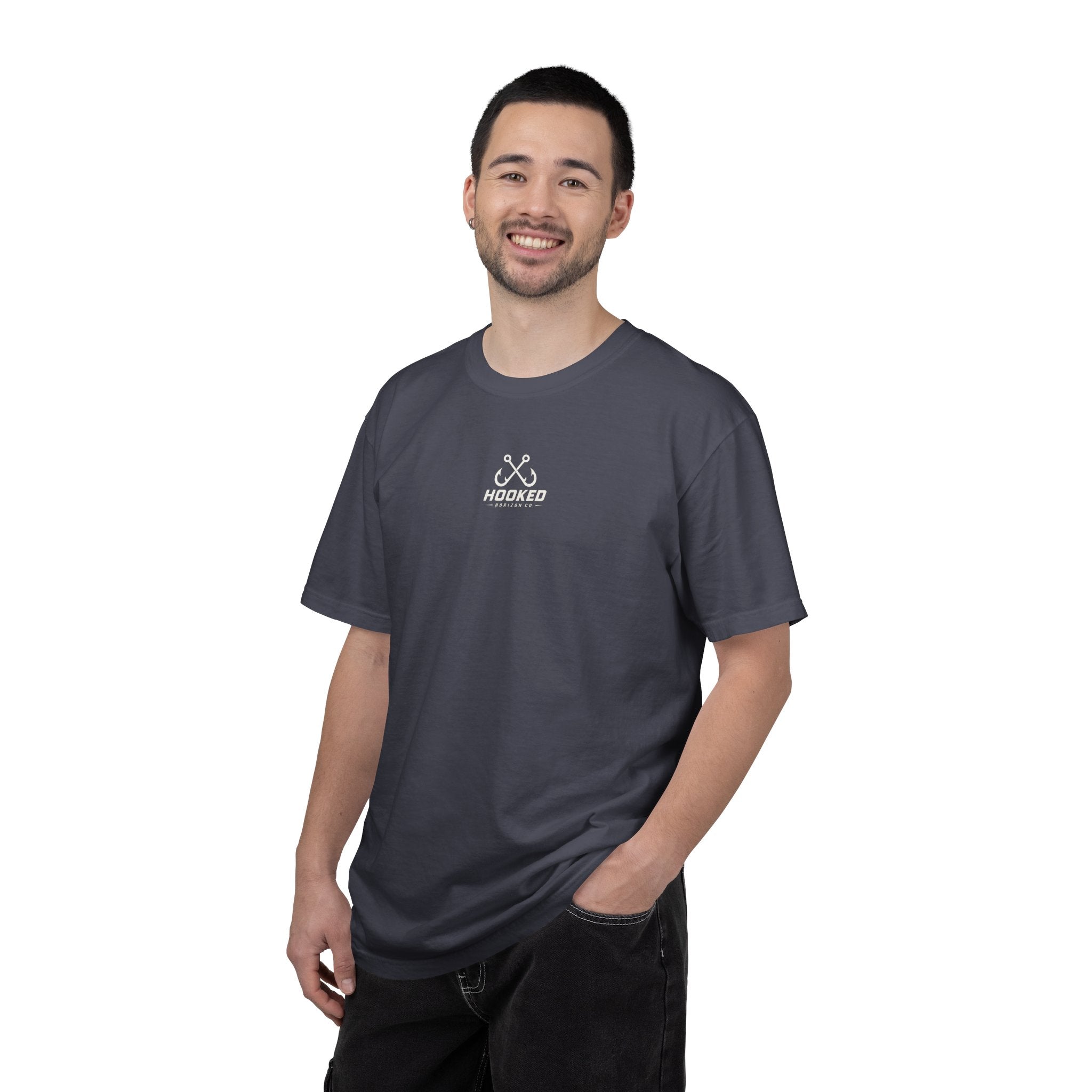 Saltwater Sea Striper Fishing Tee — Hooked Horizon Co.  Angler Gifts Ocean Lover Gifts