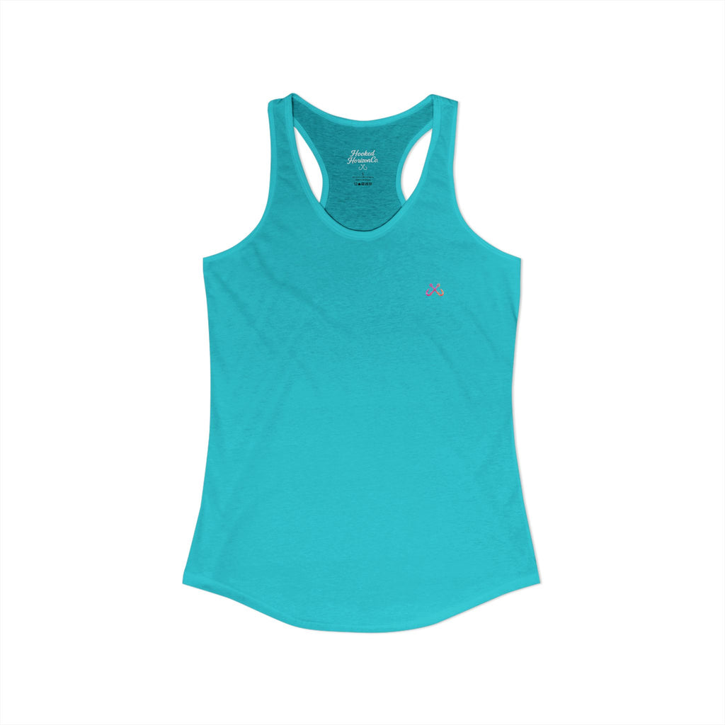 Pink Sunset Hooked Horizon Co. Tank– Gifts for Ocean Lovers, Nautical Fashion, Everyday Comfort, Perfect Gift for Her
