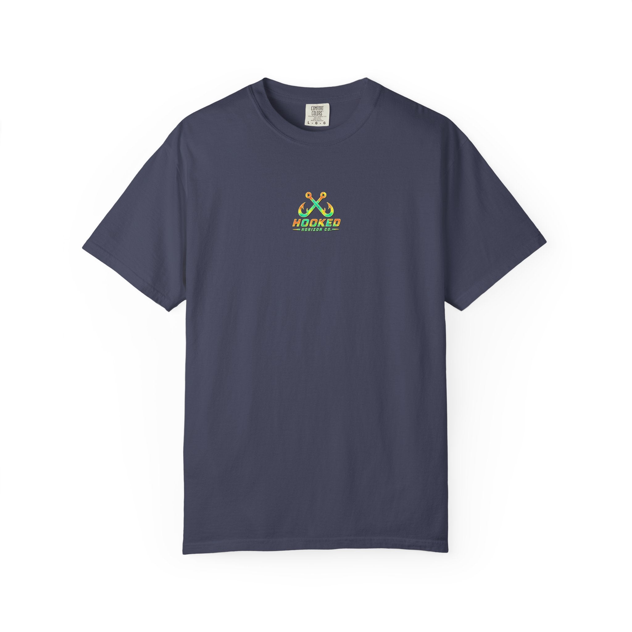 Retro 80s Tripple Fish Fishing Tee — Hooked Horizon Co.  Angler Gifts Ocean Lover Gifts