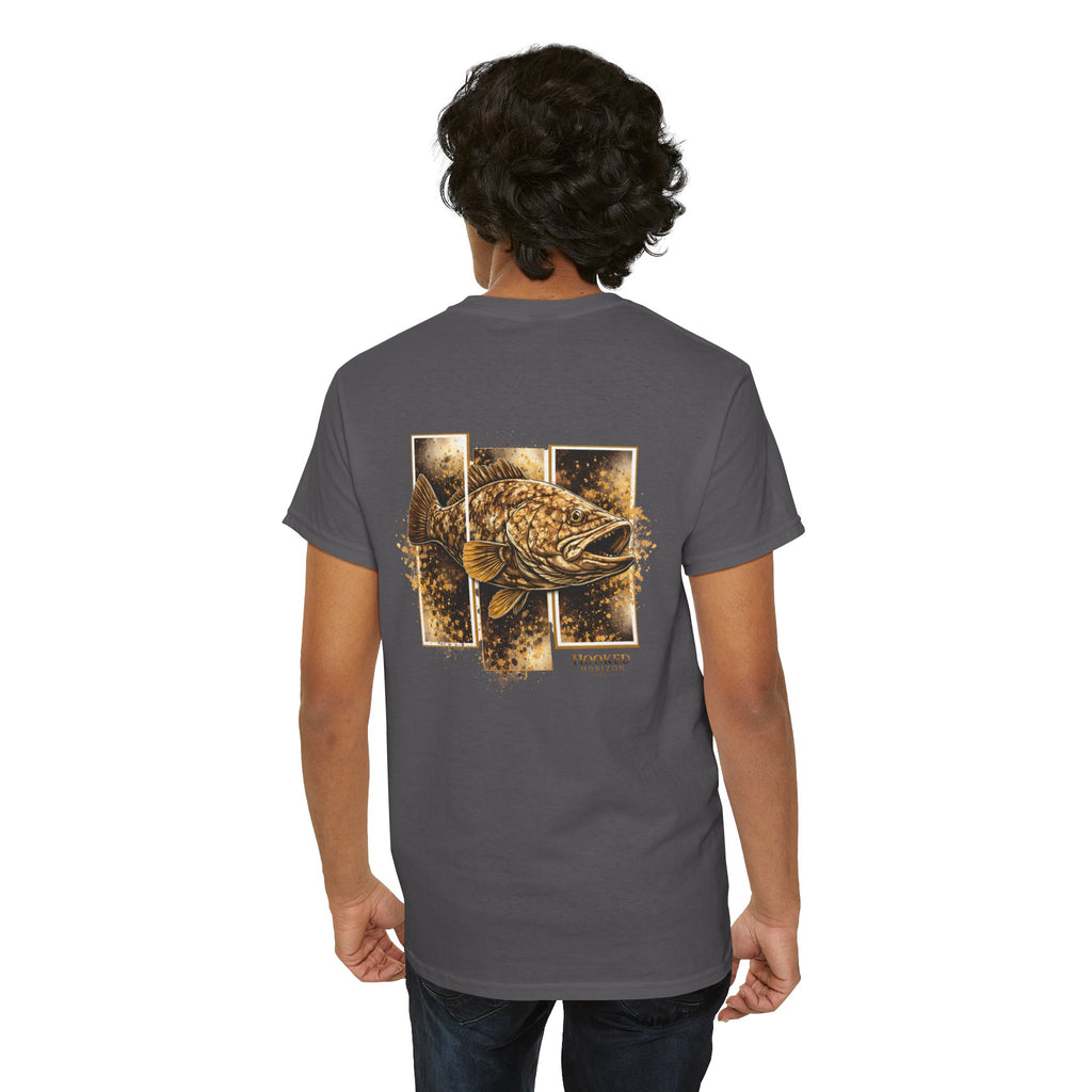 Grouper Hooked Horizon Co Tee—Ocean Graphic Tee — "Beloved" Ray Design