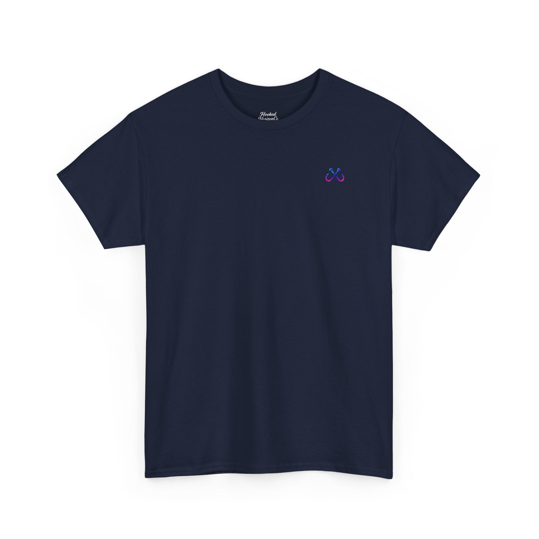 Lion Fish Hooked Horizon Co Tee—Ocean Graphic Tee — "Beloved" Ray Design
