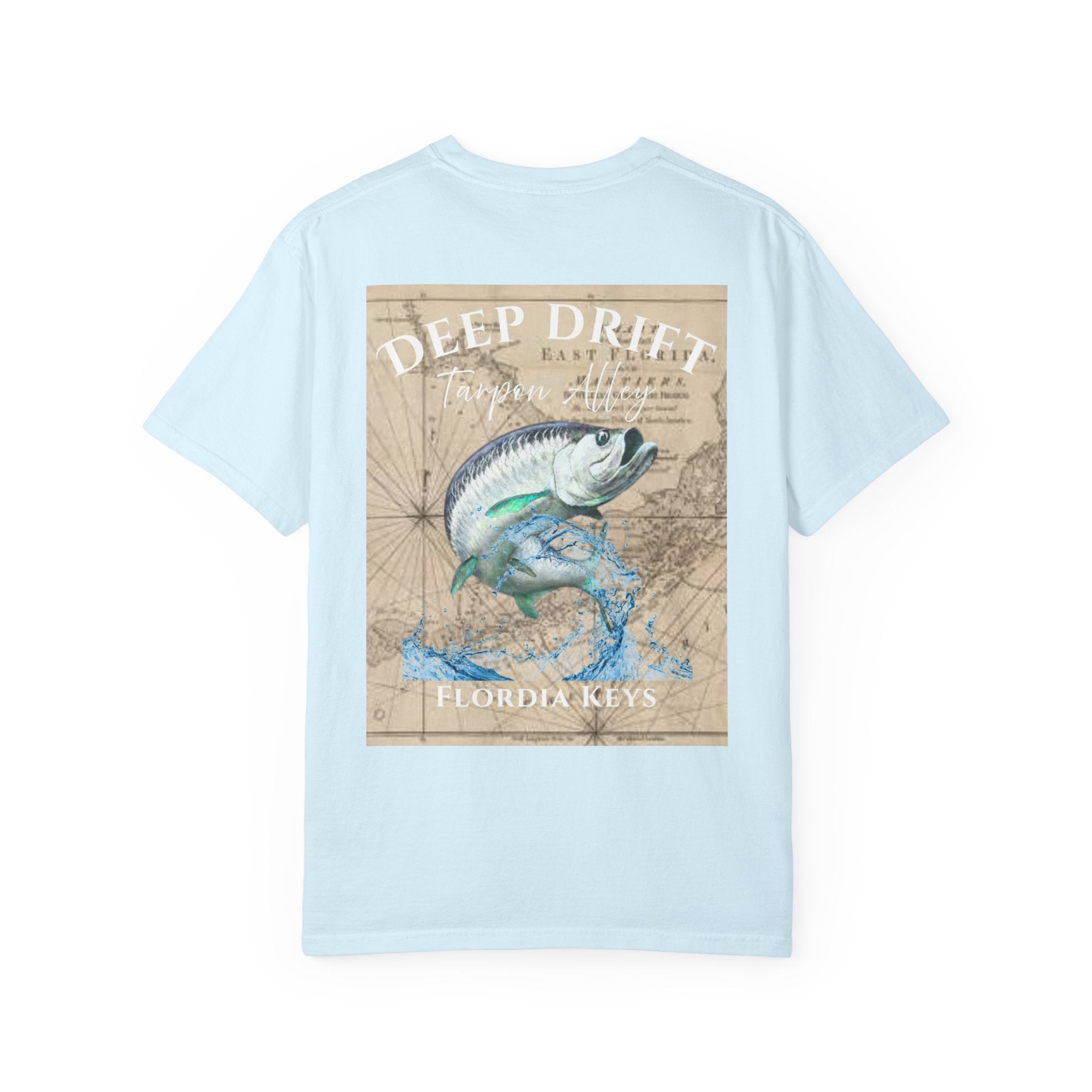 Tarpon Alley Fishing T-Shirt - Florida Keys Fishing Tee for Angler Lovers