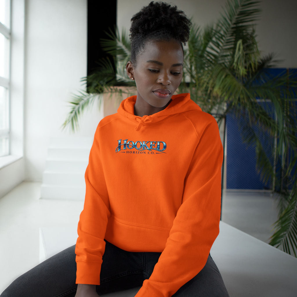 Fishing Boat " Chasing Legends Not Trends "Hooked Horizon Co. Unisex Supply Hoodie