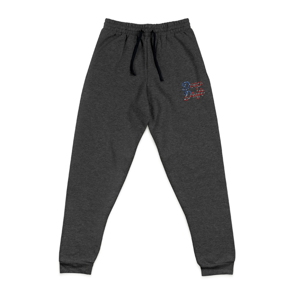 USA Deep Drift— Hooked Horizons Unisex Joggers - Soft Cozy Lounge Pants for Relaxation, Gift for Everyone, Relaxation Wear, God Is Love Apparel, Christian, Spiritual Gifts