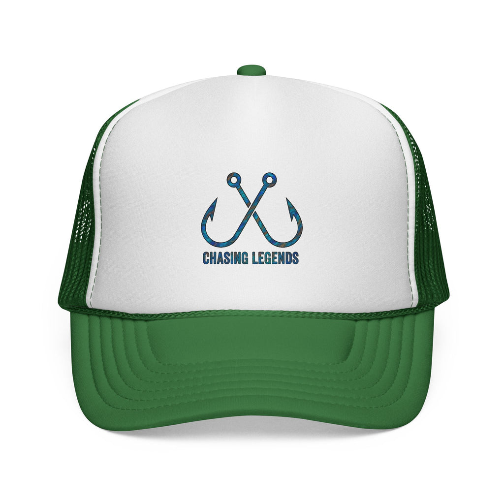 Copy of Trucker Cap — 'Chasing Legends' Fishing Hooks Logo