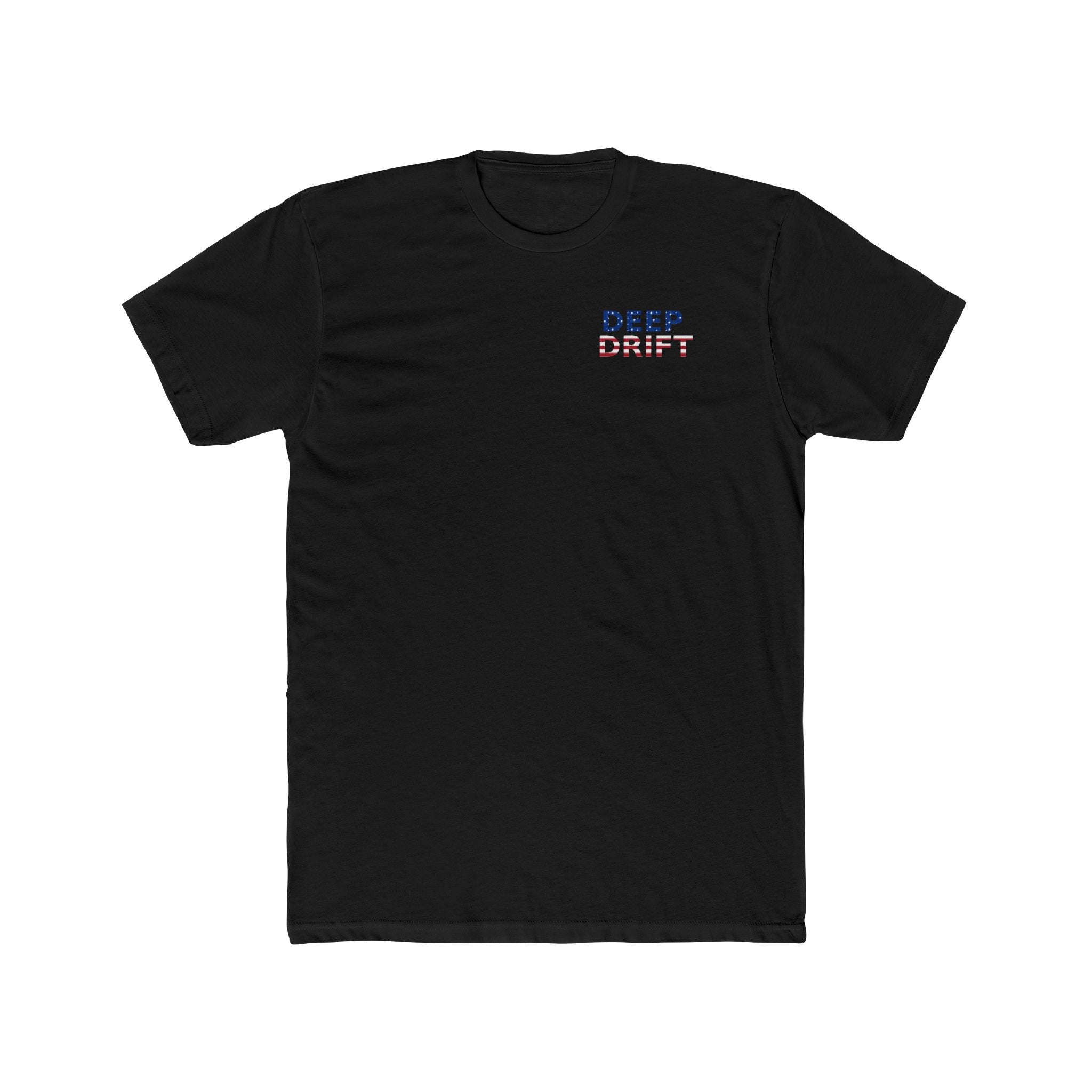 USA Deep Drift Marlin Tee — Patriotic Hooked Horizon Co. Fishing T-Shirt
