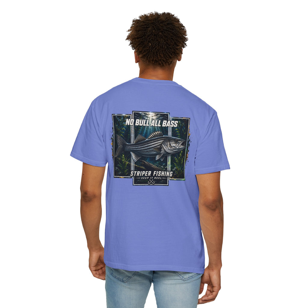 Saltwater Sea Striper Fishing Tee — Hooked Horizon Co.  Angler Gifts Ocean Lover Gifts