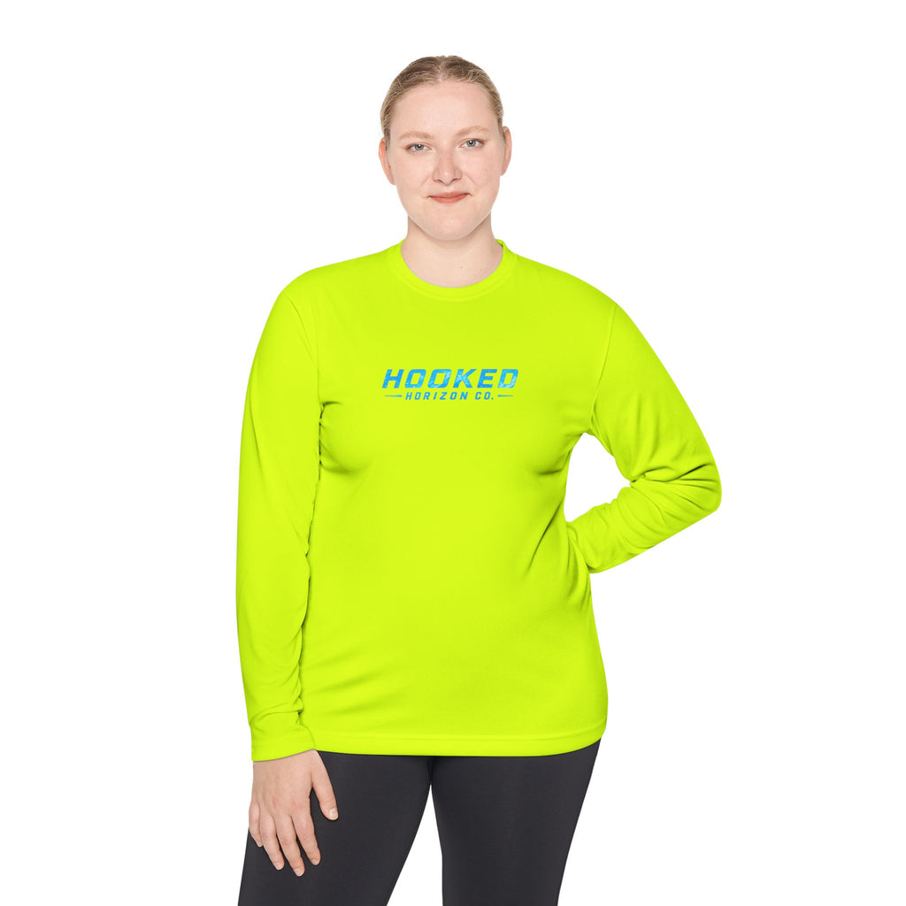 Moisture Wicking Classic Logo Tee—Horizon Co. Anchors Long Sleeve Tee — Lightweight Fishing Shirt