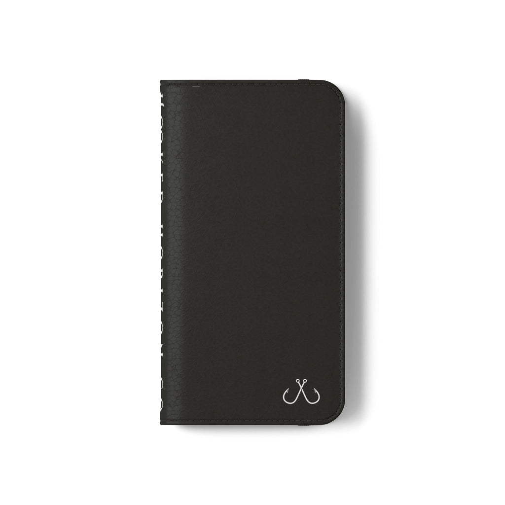 Mahi Mahi Flip Phone Case — Turquoise Water Pattern Wallet Cover