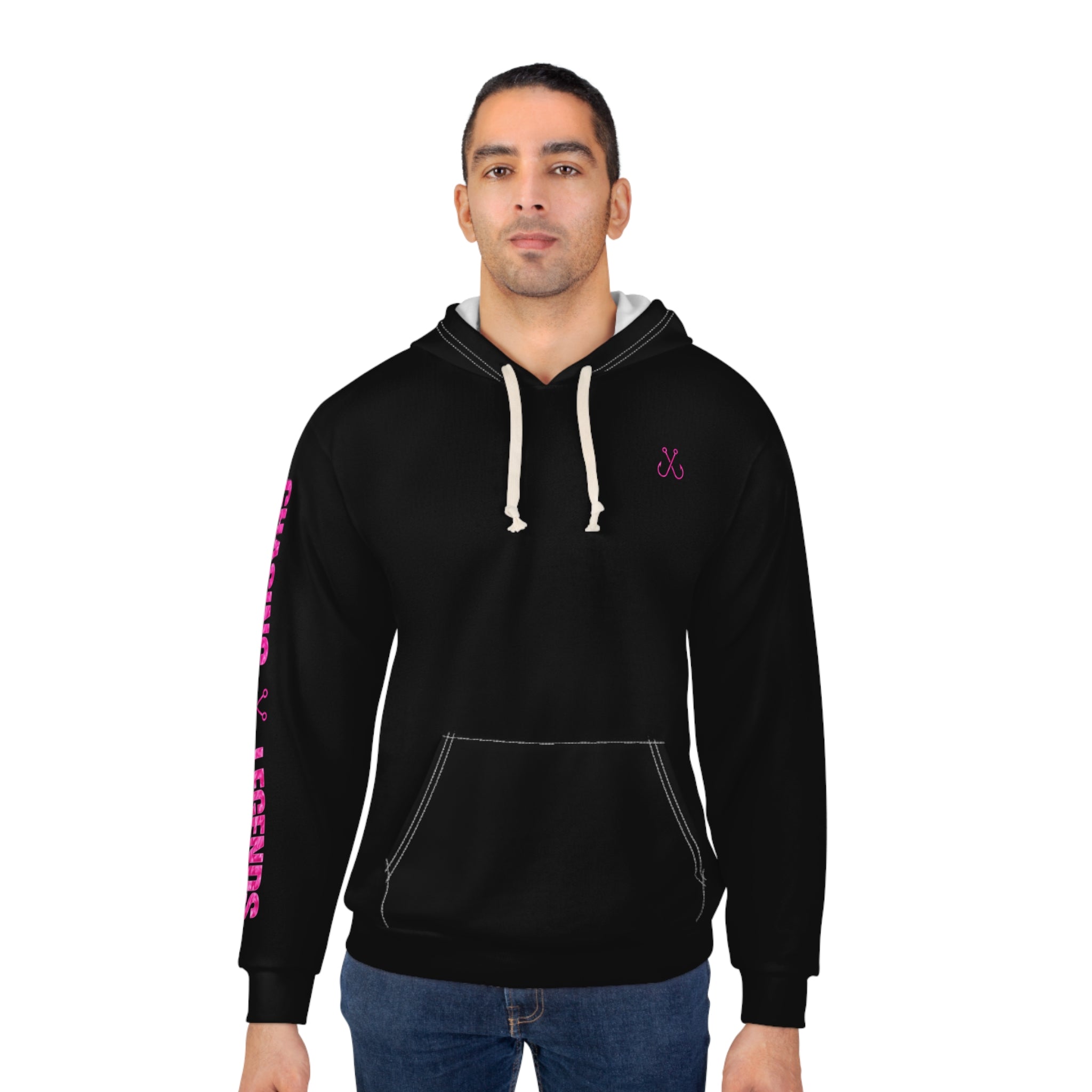 Neon Pink Shark Hoodie — Hooked Horizon Co. Neon Shark Pullover