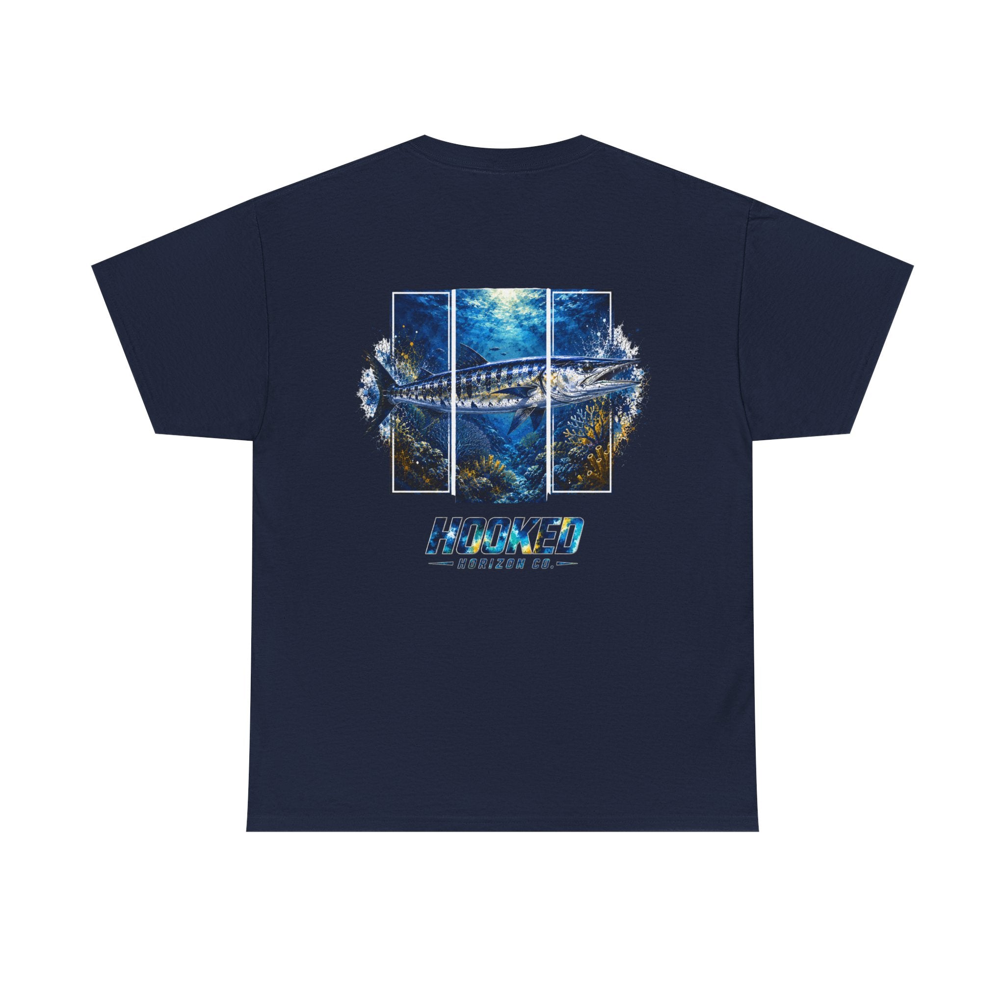 Barracuda Hooked Horizon Co Tee—Ocean Graphic Tee