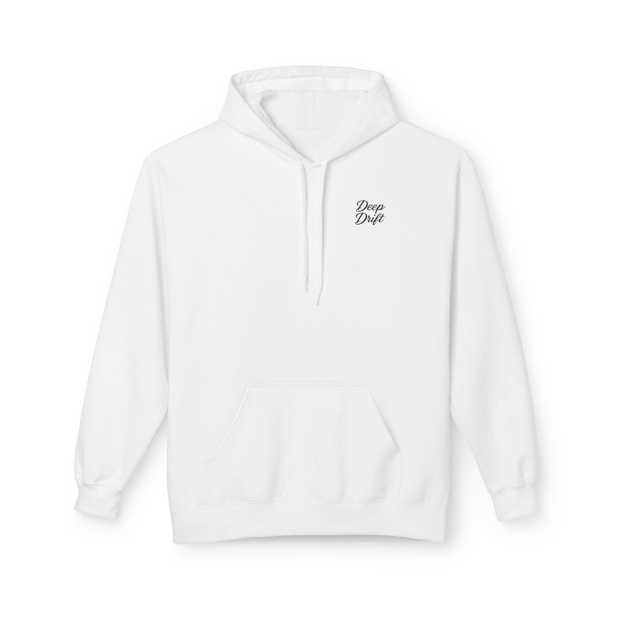 Deep Drift Wave & Shark Fishing Hoodie — Hooked Horizon Co. Pullover, Multiple Color Variations