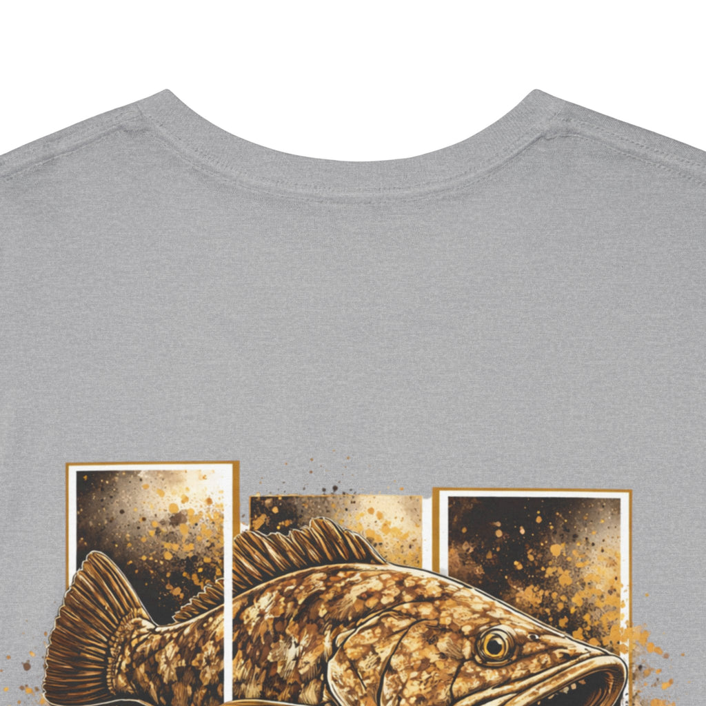 Grouper Hooked Horizon Co Tee—Ocean Graphic Tee — "Beloved" Ray Design
