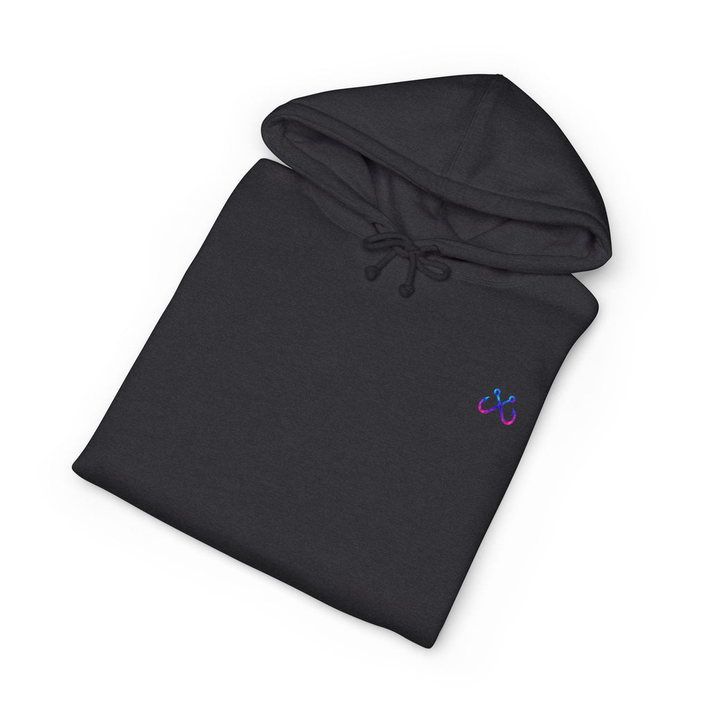 Lion Fish Hoodie Hooked Horizon Co. — Fishing Back Graphic Hoodie, Multiple Color Variations