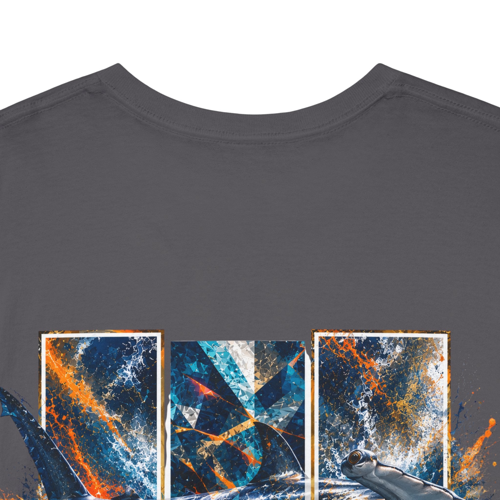 Hammer Head Hooked Horizon Co Tee—Ocean Graphic Tee — "Beloved" Ray Design