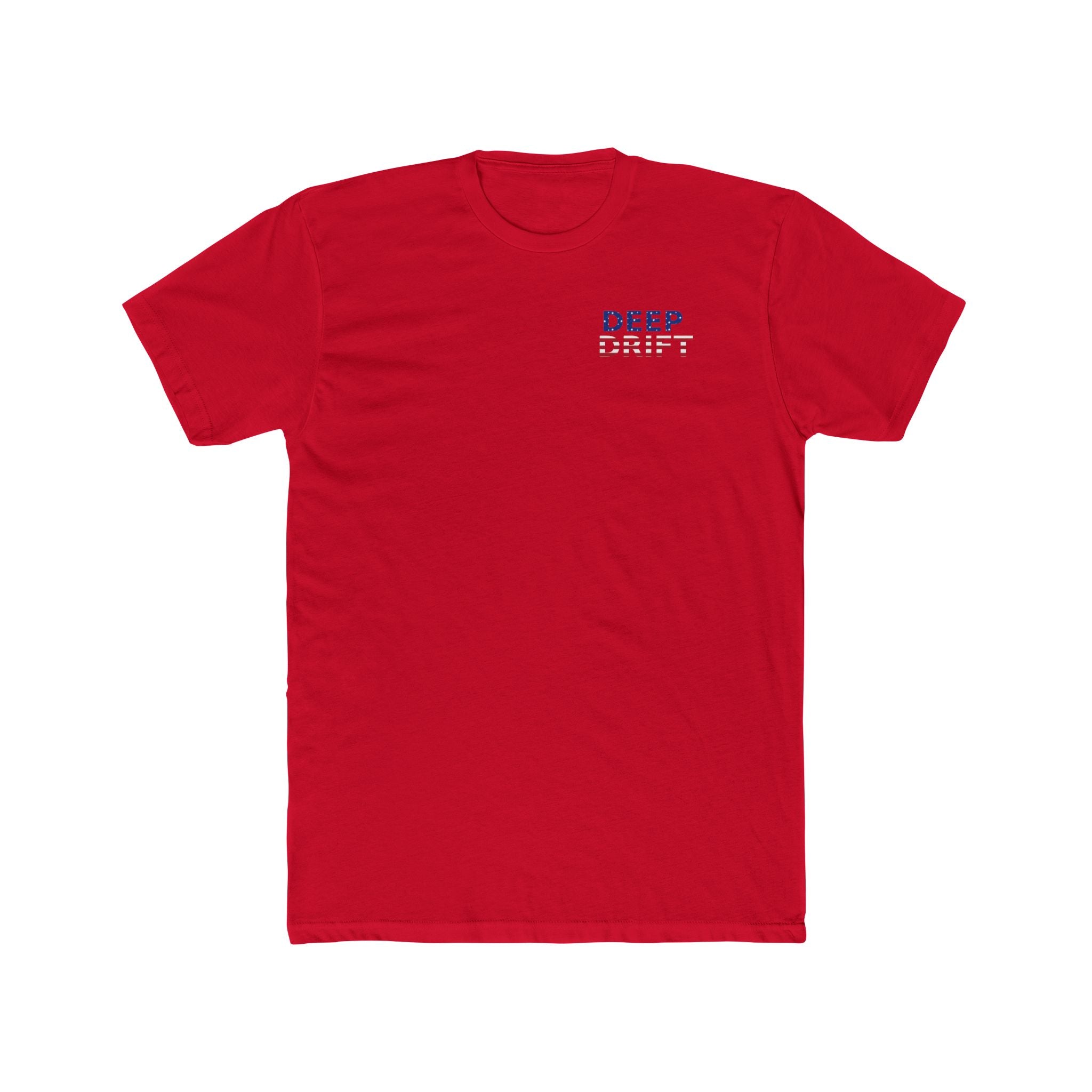 USA Deep Drift Marlin Tee — Patriotic Hooked Horizon Co. Fishing T-Shirt