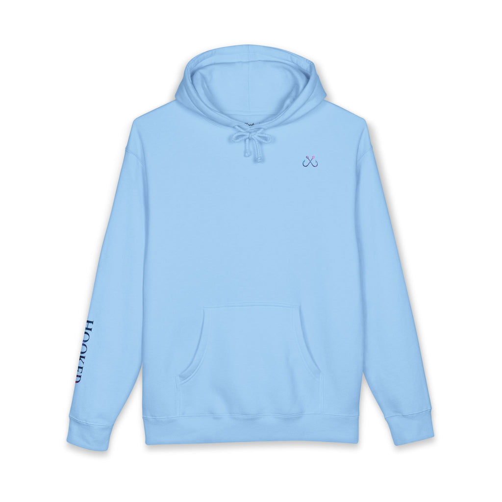 Octopus Hoodie Hooked Horizon Co. — Fishing Back Graphic Hoodie, Multiple Color Variations