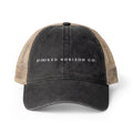 Hooked Horizon Co. —Women's Washed Mesh-Back Cap, Multiple Color Variations