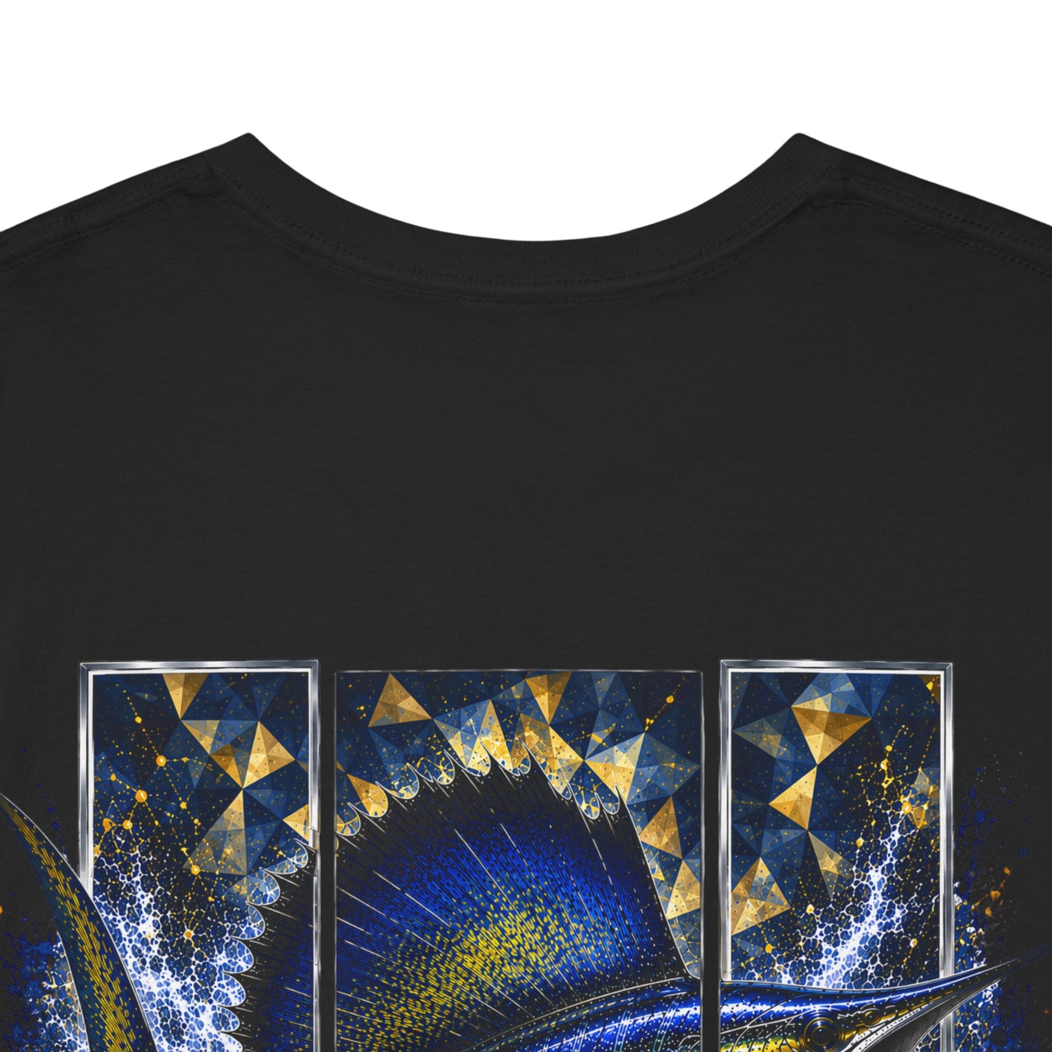 Sail Fish Hooked Horizon Co Tee—Ocean Graphic Tee — "Beloved" Ray Design