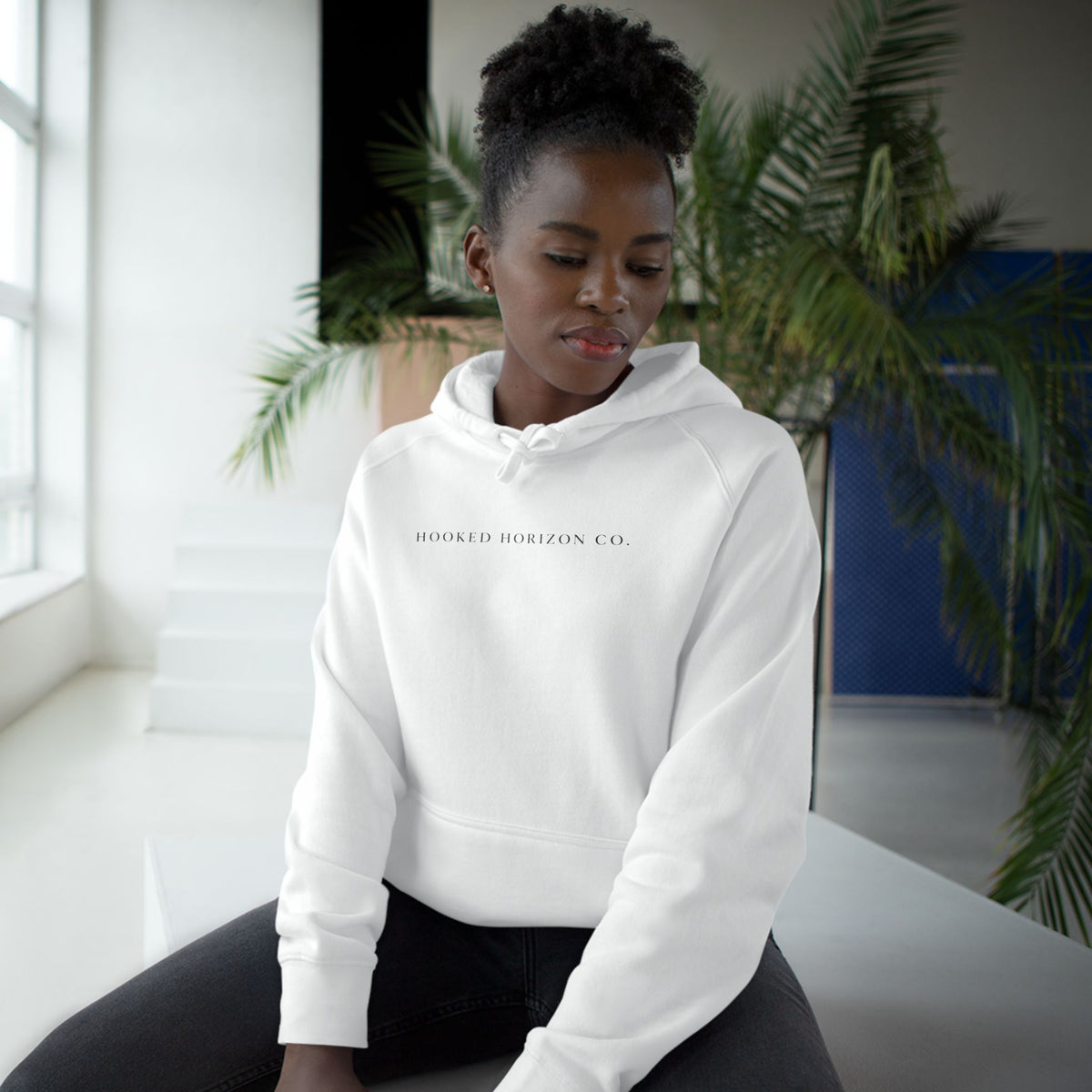 Shark Hoodie— "Deep Drift On The Water" Hooked Horizon Co. Unisex Supply Hoodie