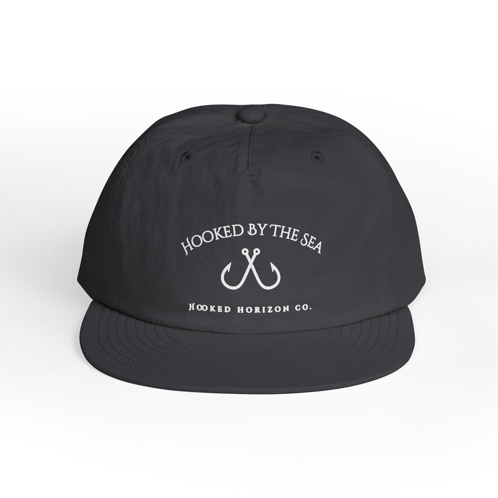 Quick Dry Surf Cap Hooked Horizon Co. — Light Weight, Multiple Color Variations Beachy Vibes Snapback Hat for Surf Lovers, Summer Fashion, Ocean Enthusiasts, Gift for Surfers, Vacation Style
