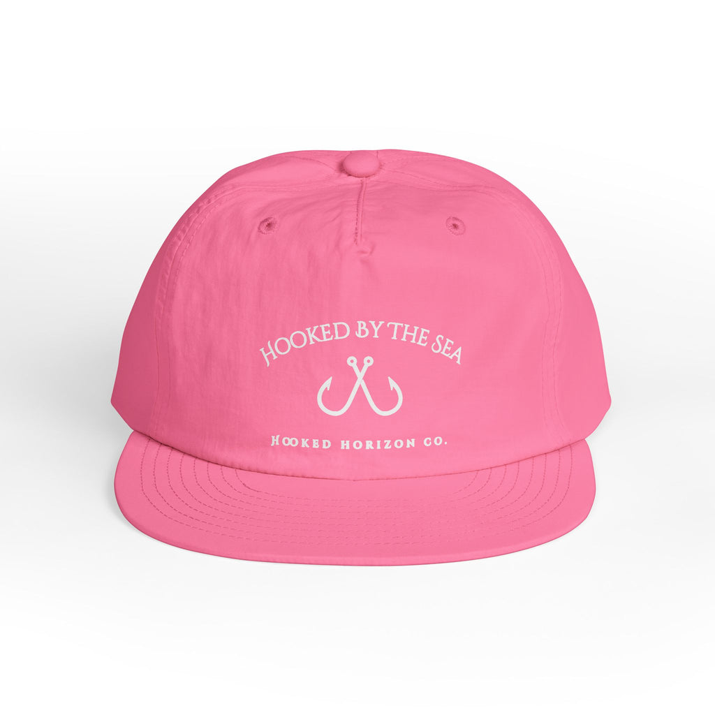Quick Dry Surf Cap Hooked Horizon Co. — Light Weight, Multiple Color Variations Beachy Vibes Snapback Hat for Surf Lovers, Summer Fashion, Ocean Enthusiasts, Gift for Surfers, Vacation Style