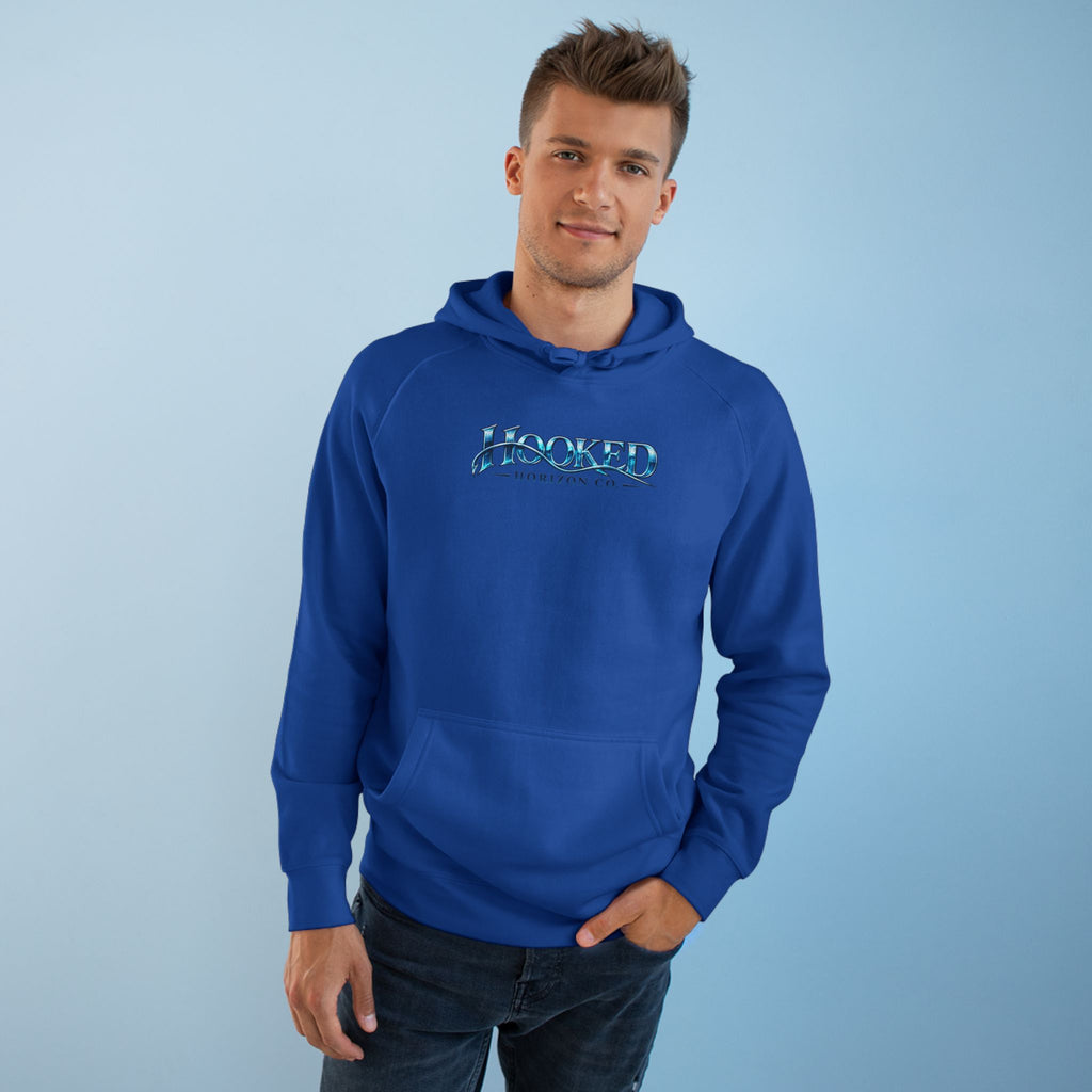 Fishing Boat " Chasing Legends Not Trends "Hooked Horizon Co. Unisex Supply Hoodie