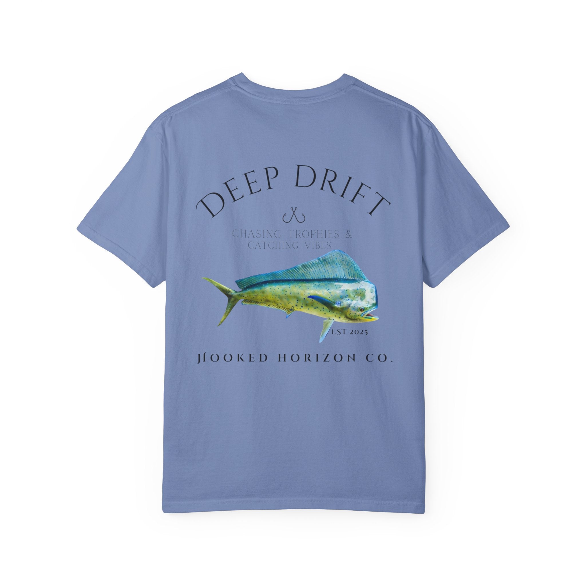 Mahi Mahi Fishing T-shirt, Hooked Horizon Co, Angler Gifts