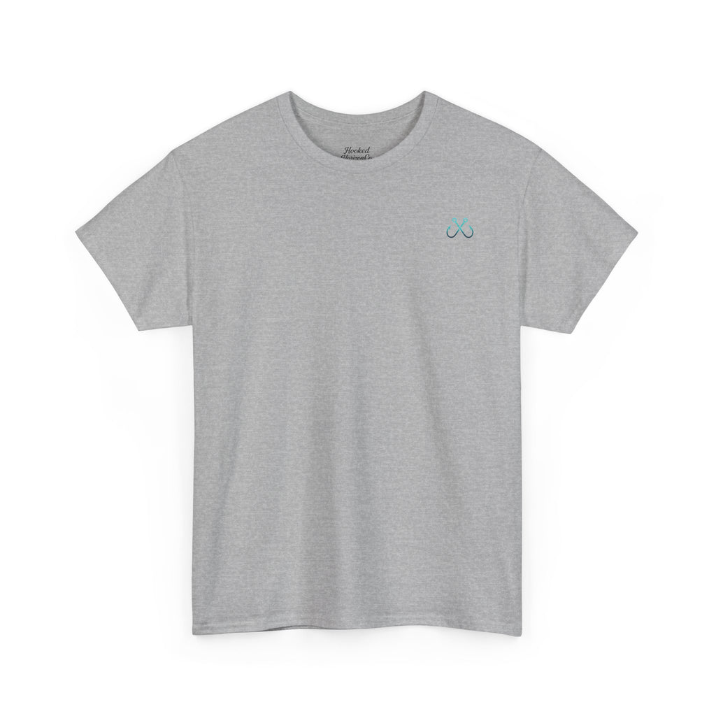 Manta Ray Hooked Horizon Co Tee—Ocean Graphic Tee — "Beloved" Ray Design
