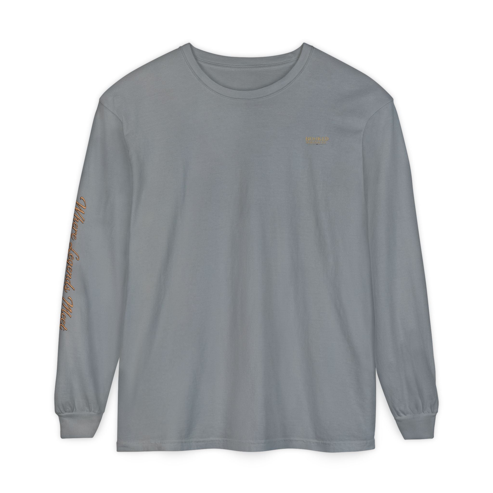 Compass Long Sleeve T-Shirt, Ocean Adventure Apparel, Boat Trip Shirt, Coastal Style, Gift for Fishermen