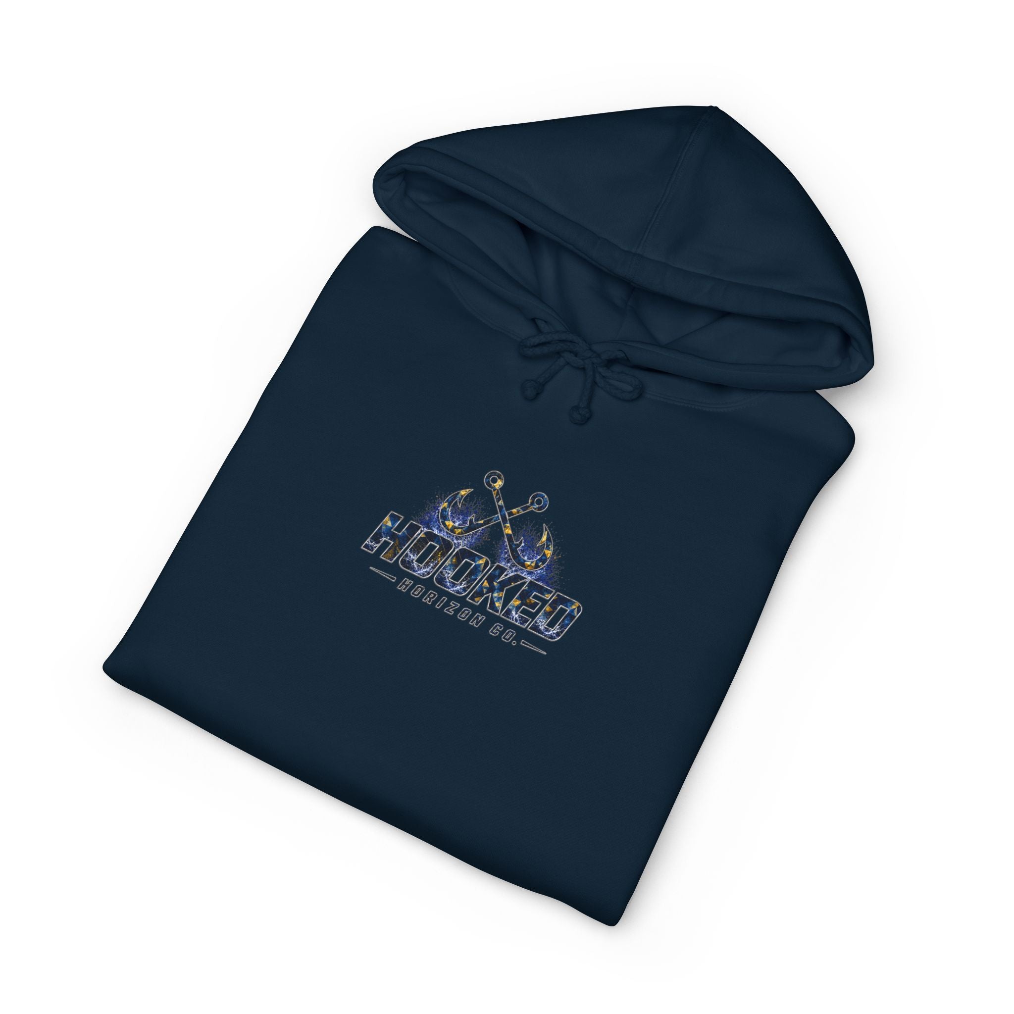 Sail Fish Hoodie Hooked Horizon Co. — Fishing Back Graphic Hoodie, Multiple Color Variations