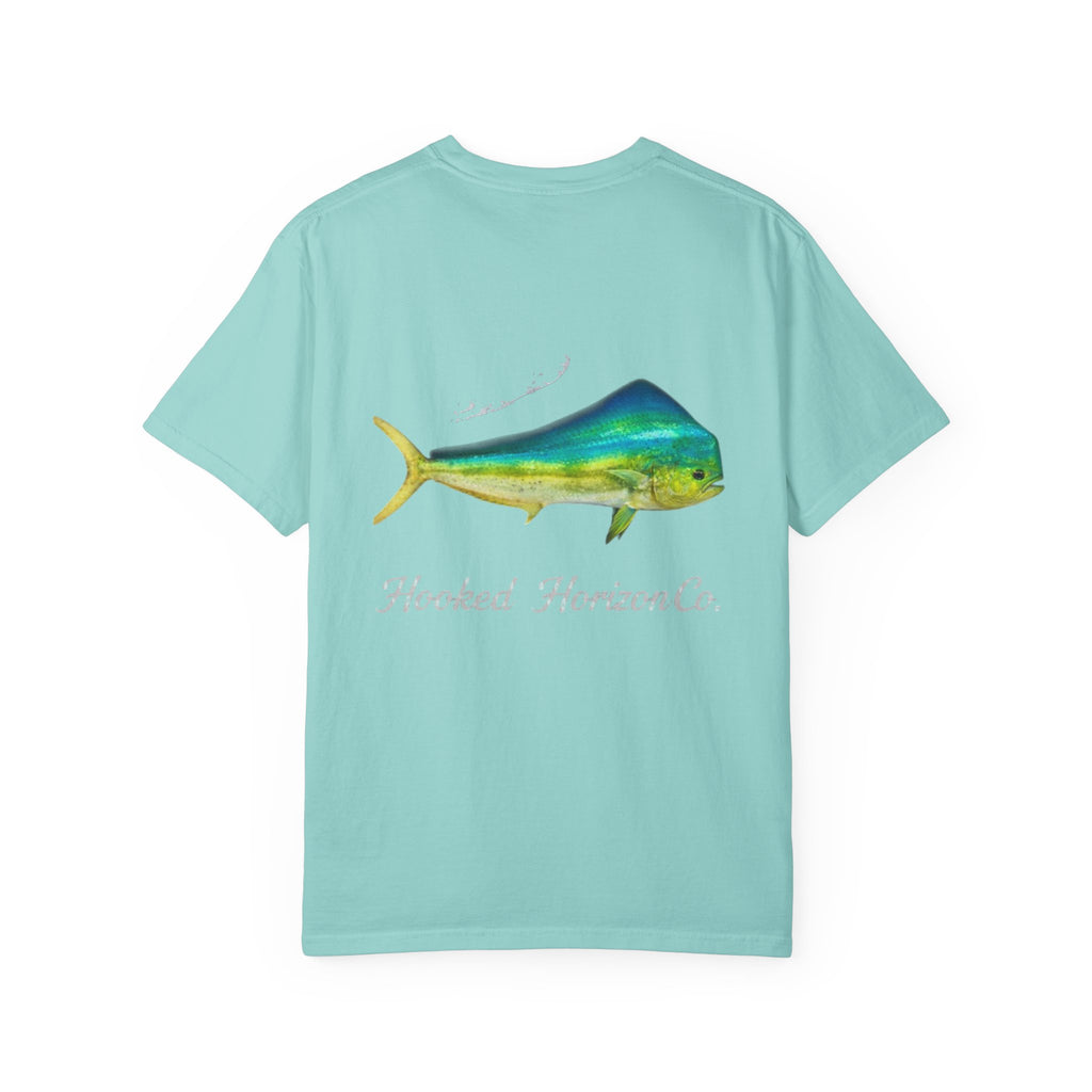 Mahi Mahi Deep Drift Fishing T-Shirt - Florida Keys Fishing Tee for Angler Lovers