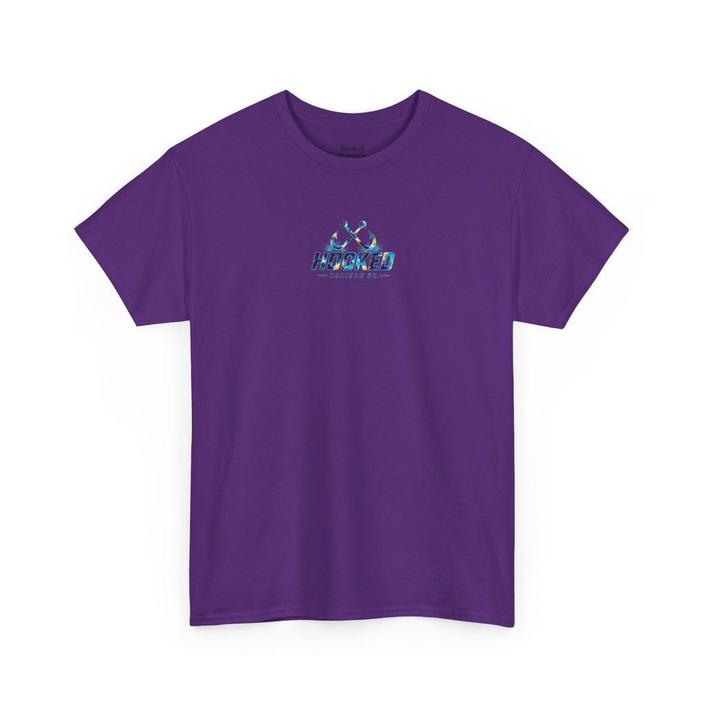 Barracuda Hooked Horizon Co Tee—Ocean Graphic Tee — "Beloved" Ray Design