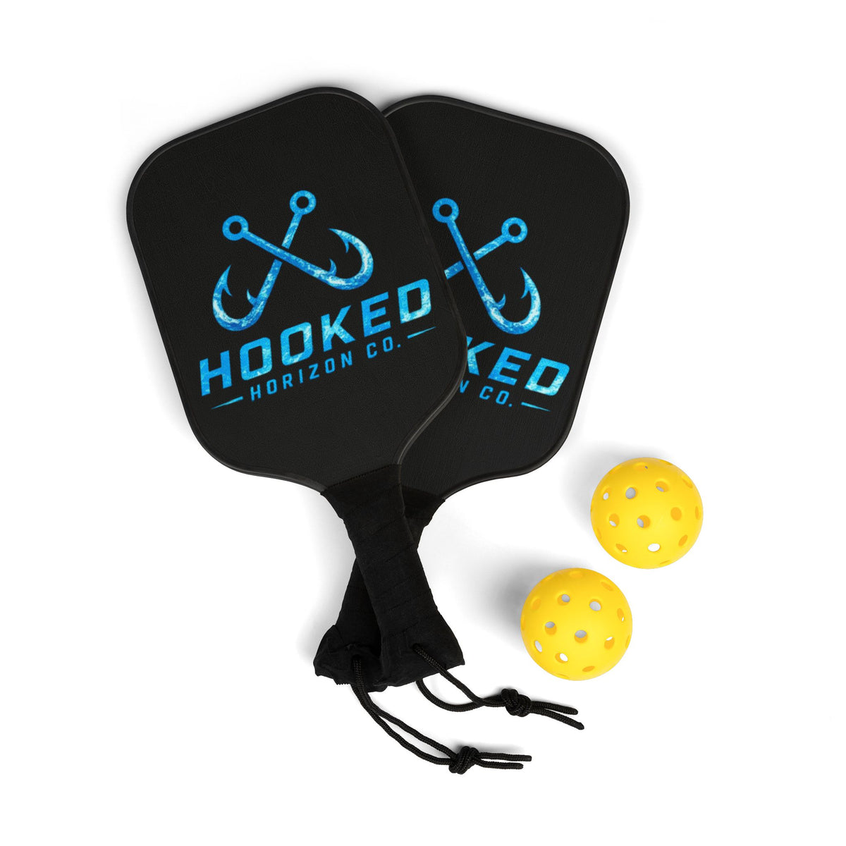 Classic Blue Logo— Hooked Horizon Co. Pickleball Kit