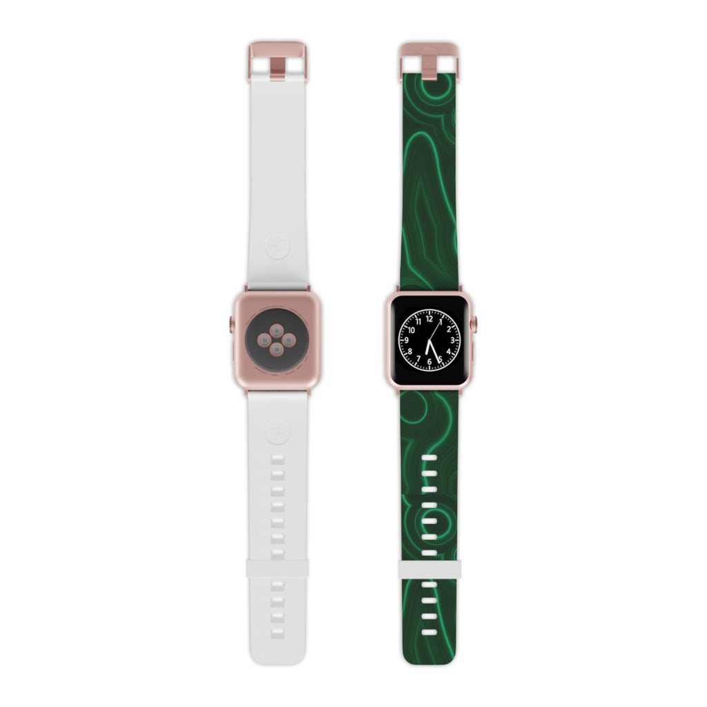 Green Malachite Mineral Inspired Watch Band for Apple Watch