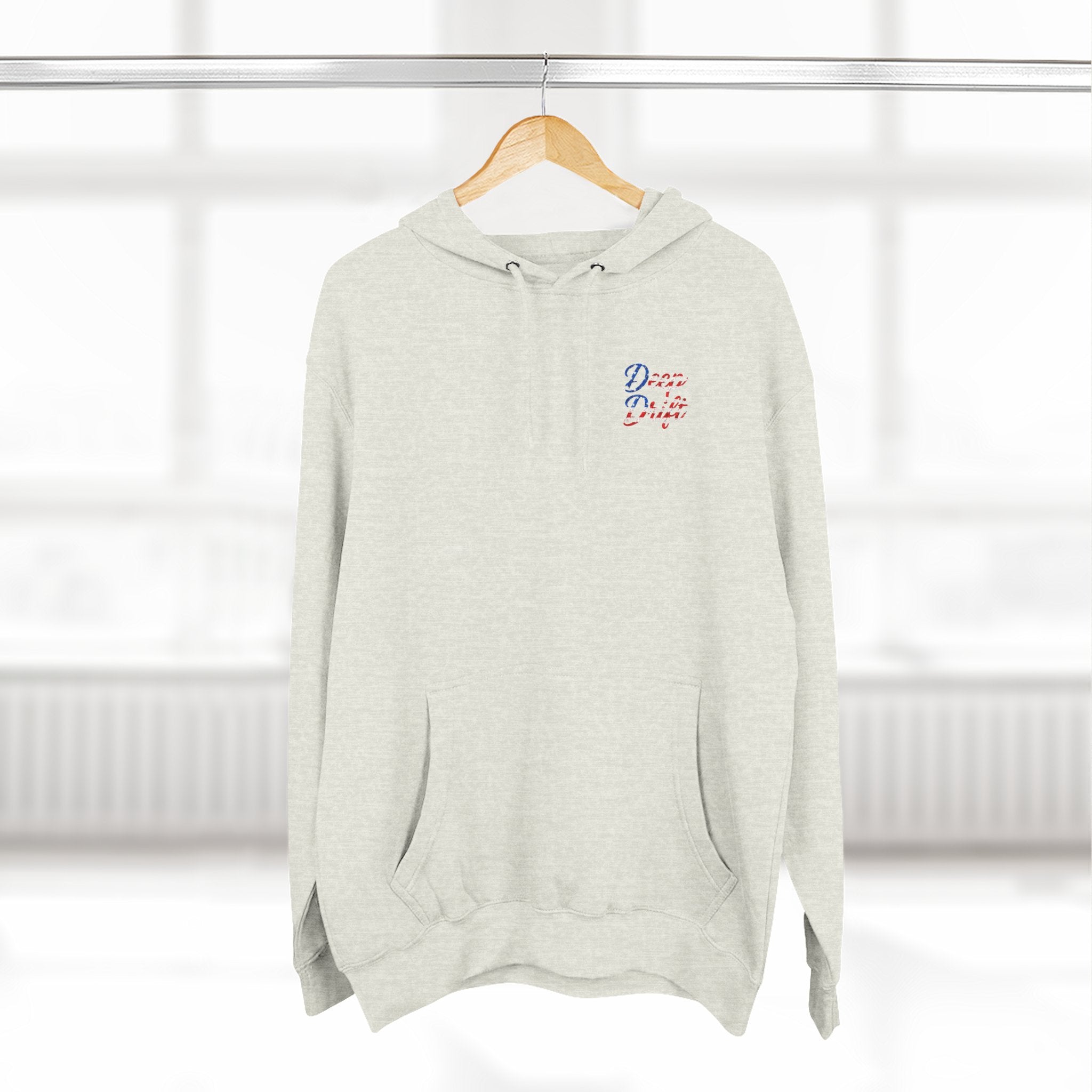 USA Deep Drift — Hooked Horizon Co. Neon Fishing Hoodie – "Chase the Horizon, Hook the Legend" Graphic