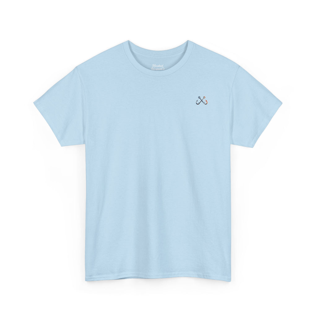Hammer Head Hooked Horizon Co Tee—Ocean Graphic Tee — "Beloved" Ray Design