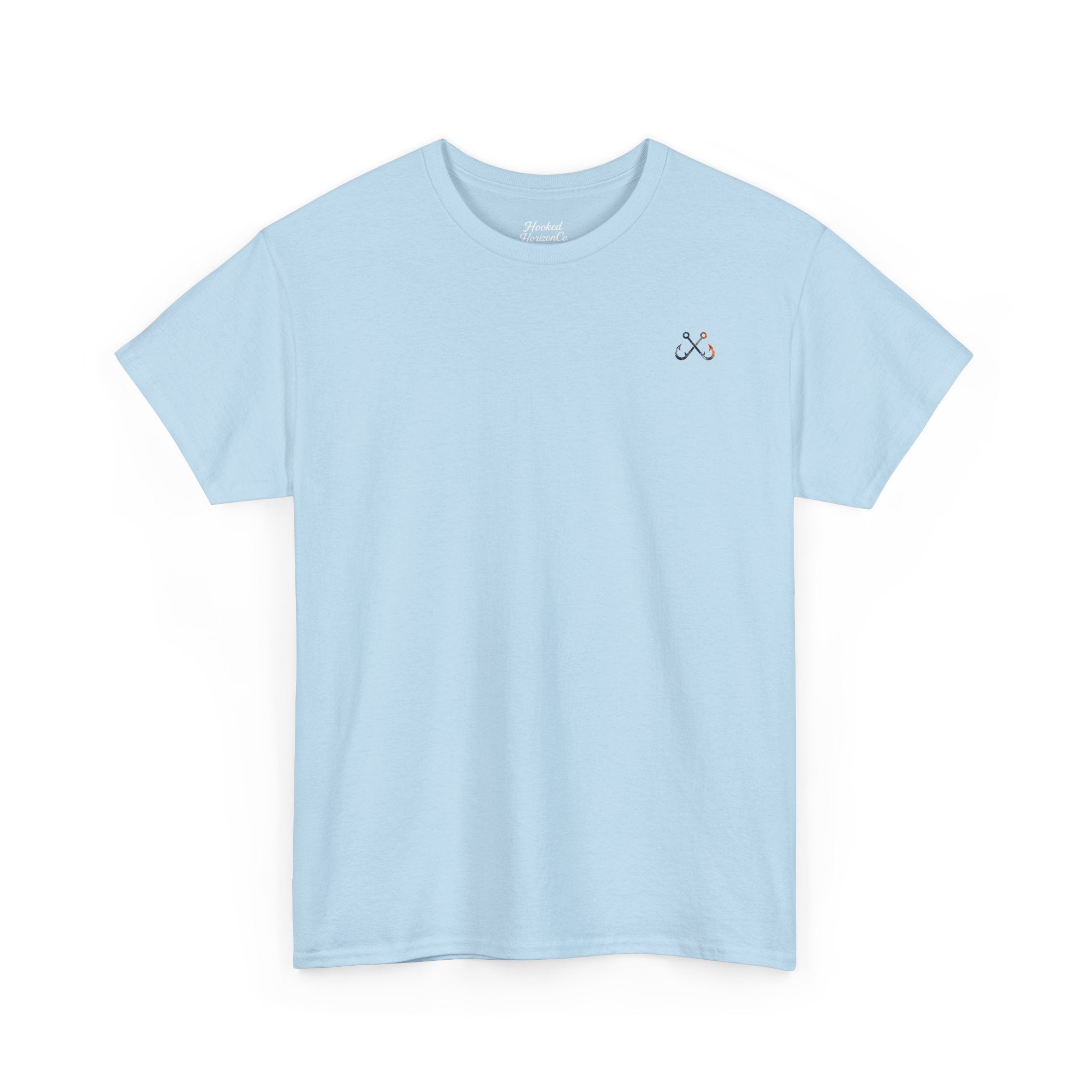 Hammer Head Hooked Horizon Co Tee—Ocean Graphic Tee — "Beloved" Ray Design